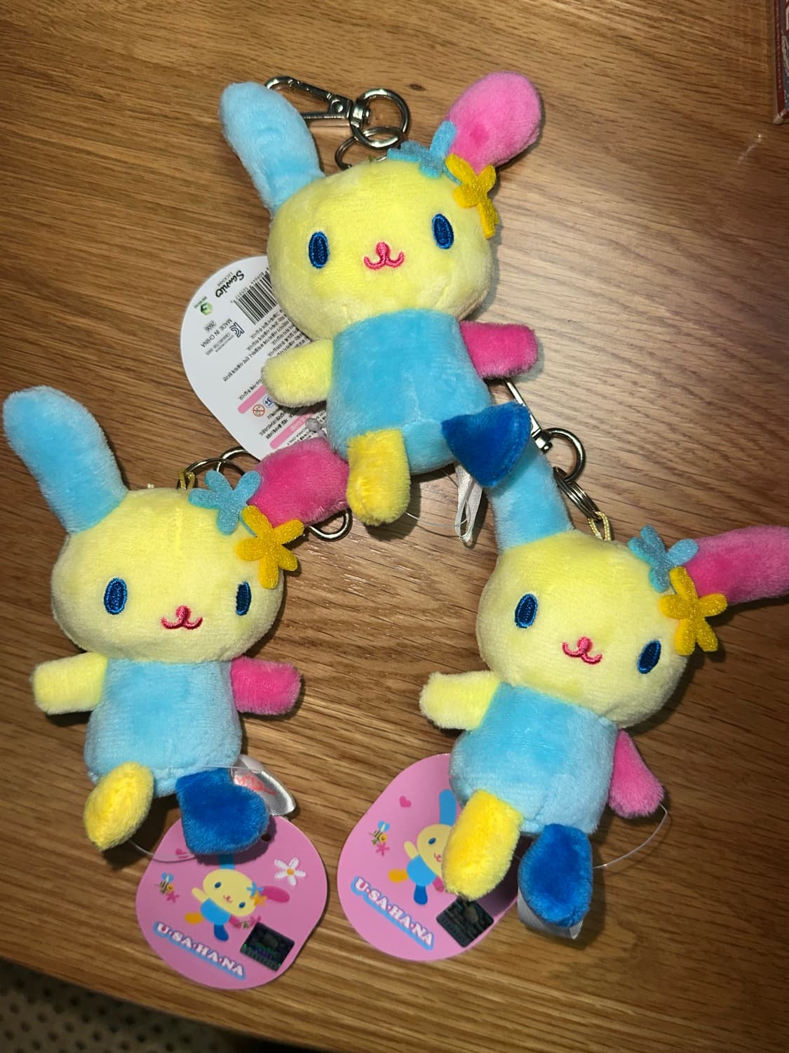 산리오 우사하나 인형 키링 상품이미지1