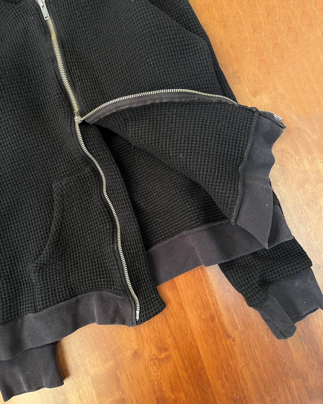 언더커버리즘 와플 집업 후디 상품이미지6