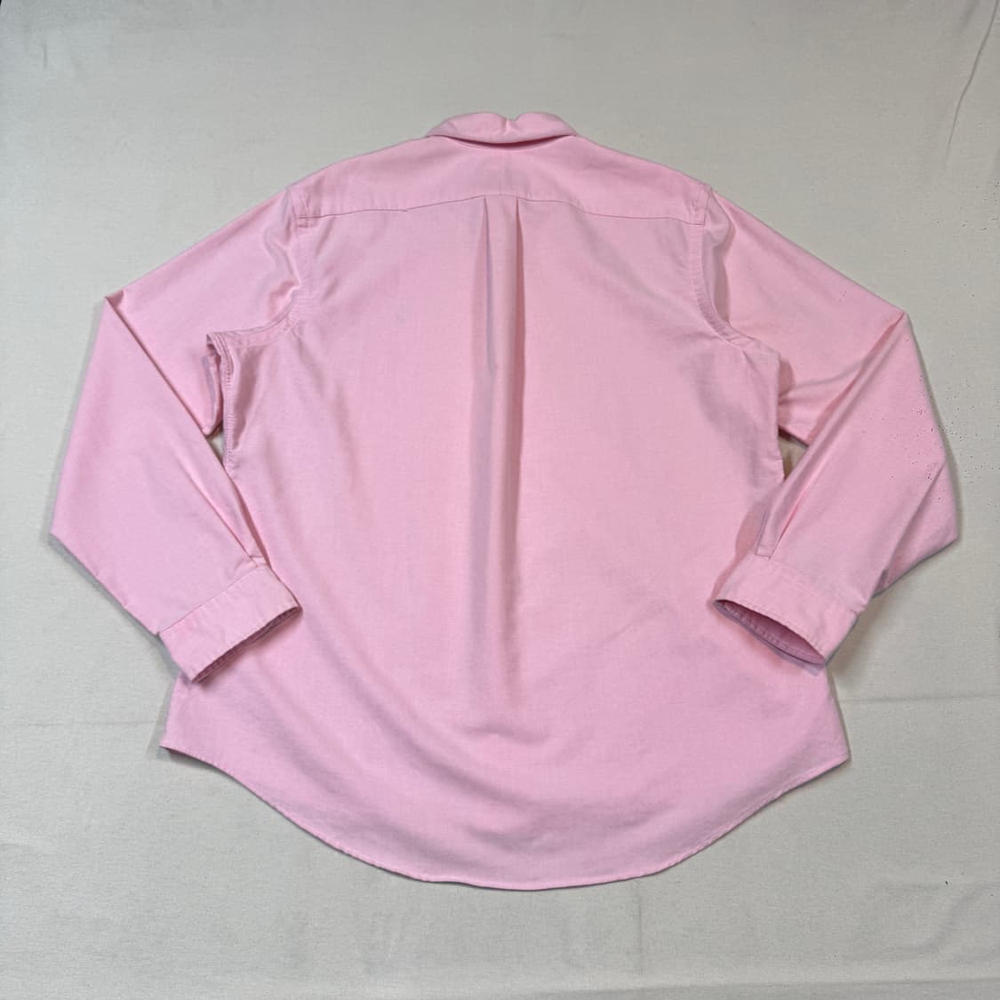 XL) 폴로 랄프로렌 클래식 핑크 옥스포드 셔츠 커스텀핏 상품이미지5