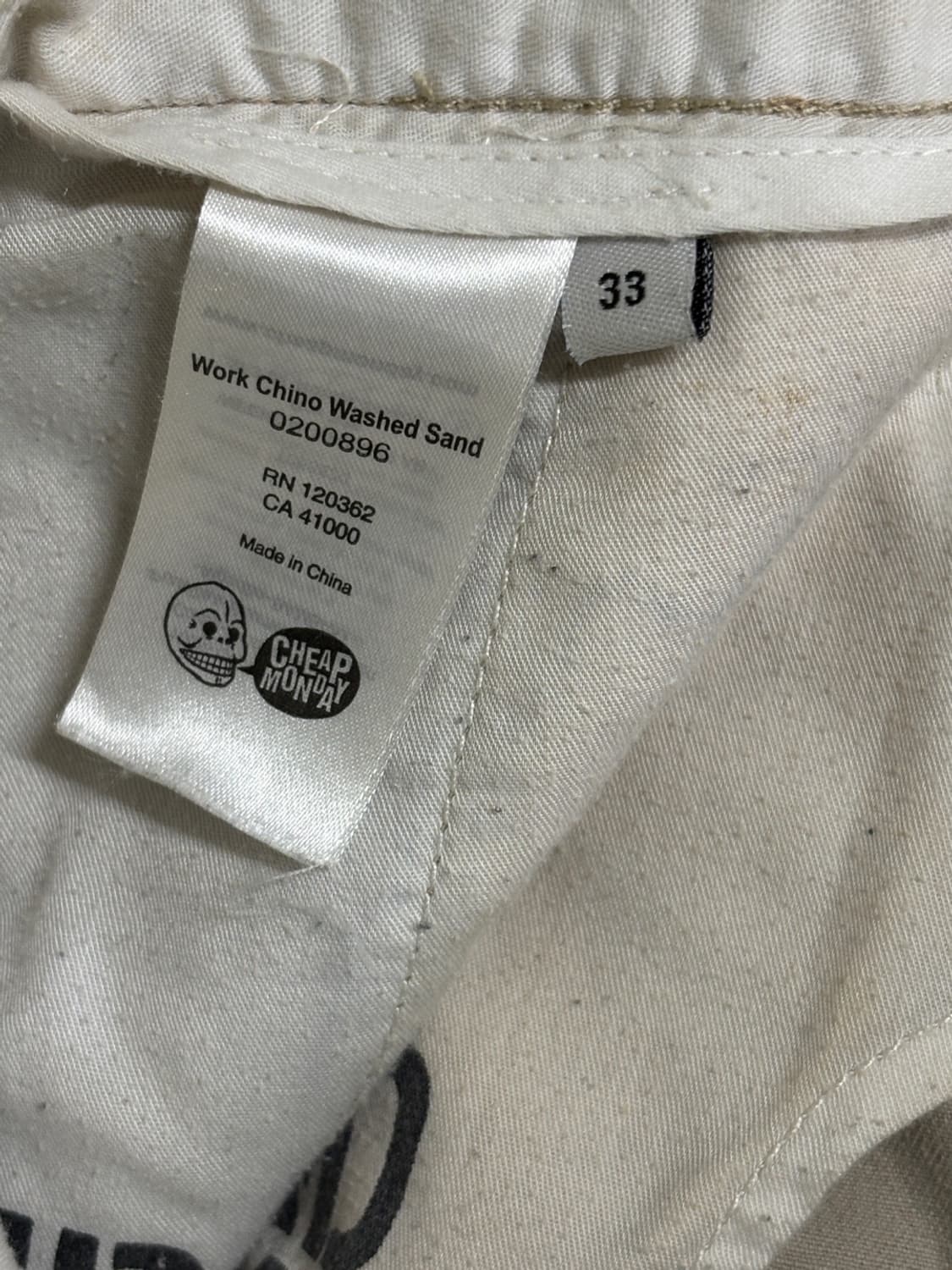 Cheap Monday 칩먼데이 코튼 팬츠 상품이미지7