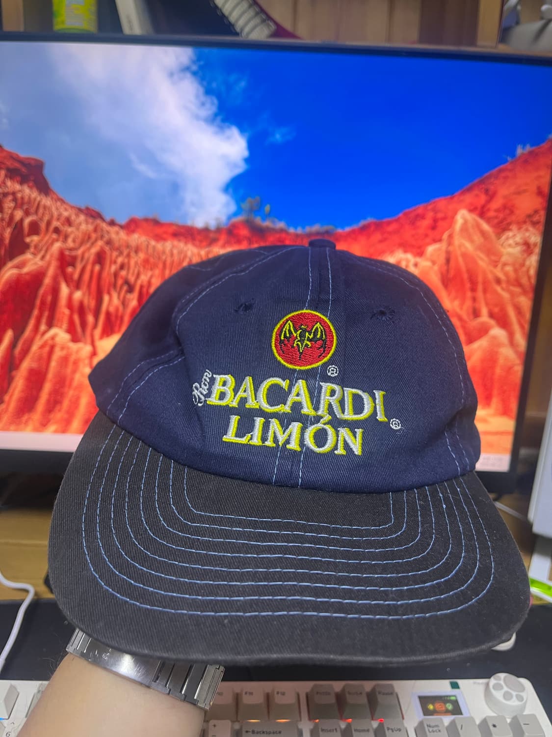 90s barcardi cap 상품이미지2