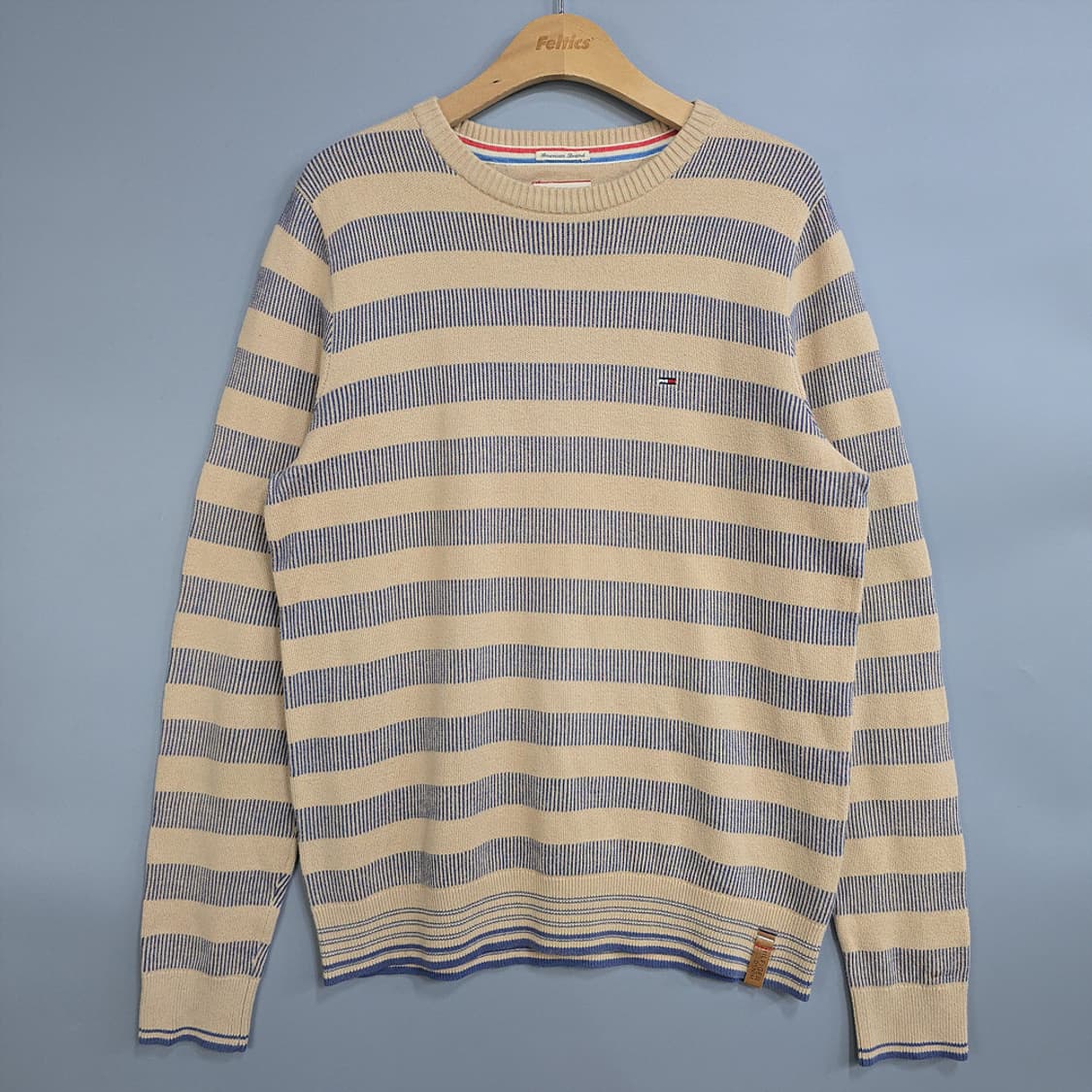 타미힐피거 데님(Hilfiger Denim) 스트라이프 니트 L 상품이미지1