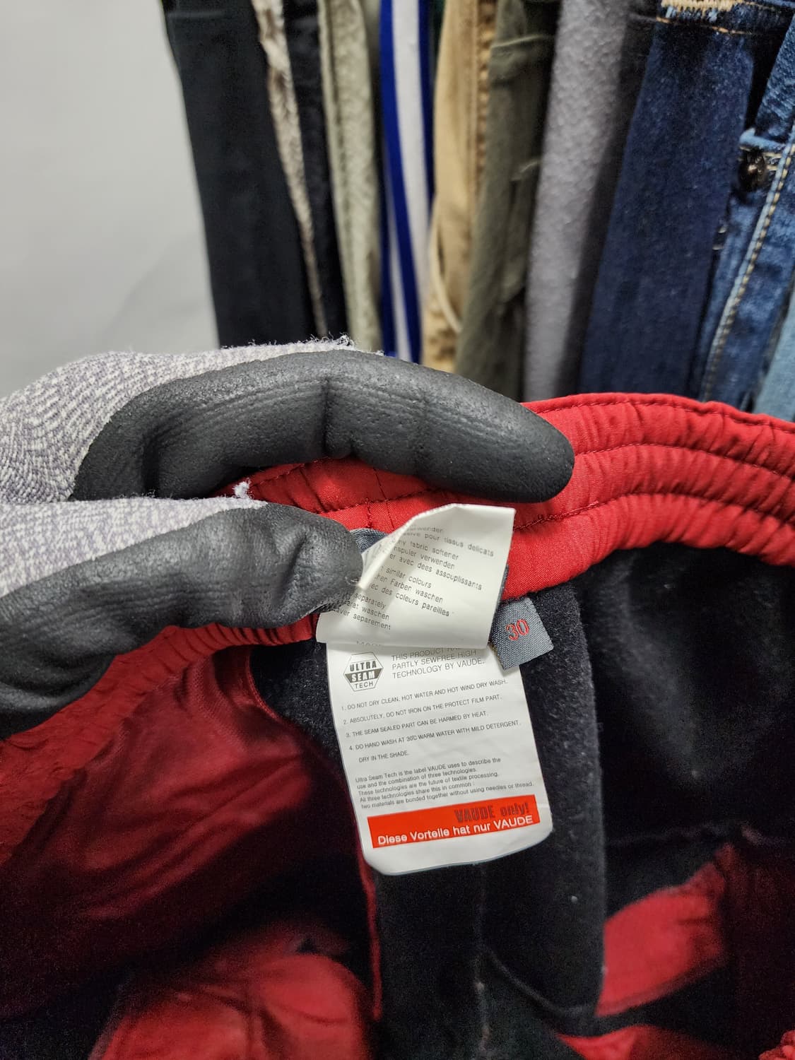 바우데 VAUDE 4DX 기능성 바지  상품이미지8