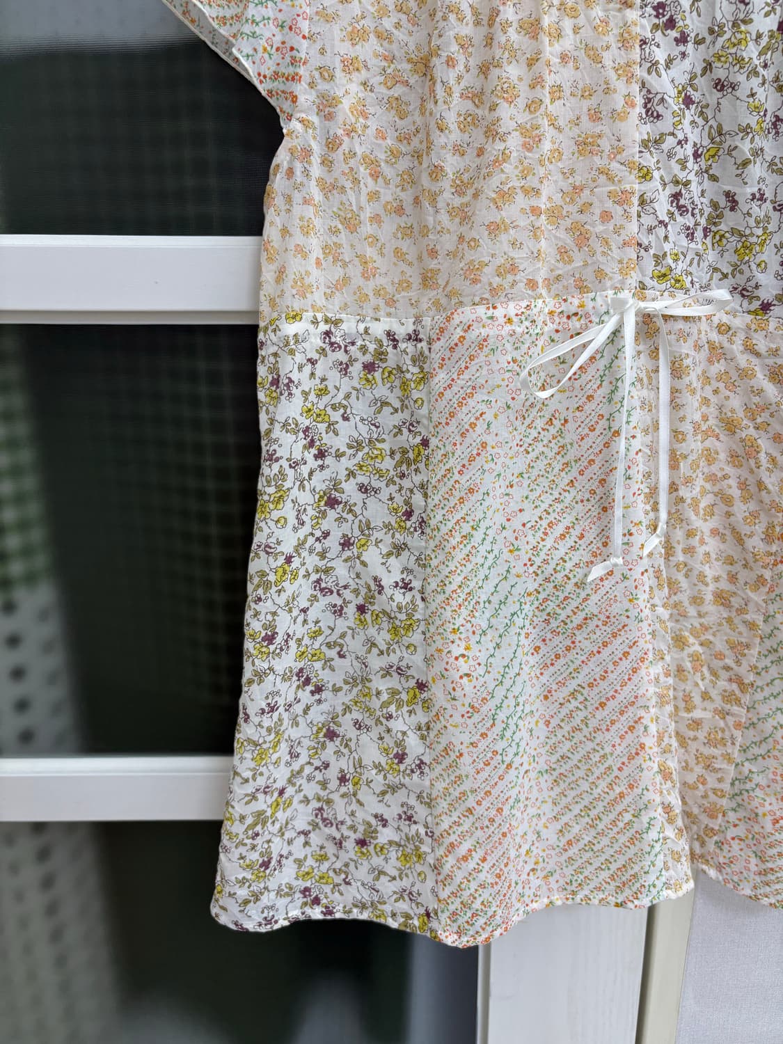 잔꽃 패치워크 블라우스 상품이미지7