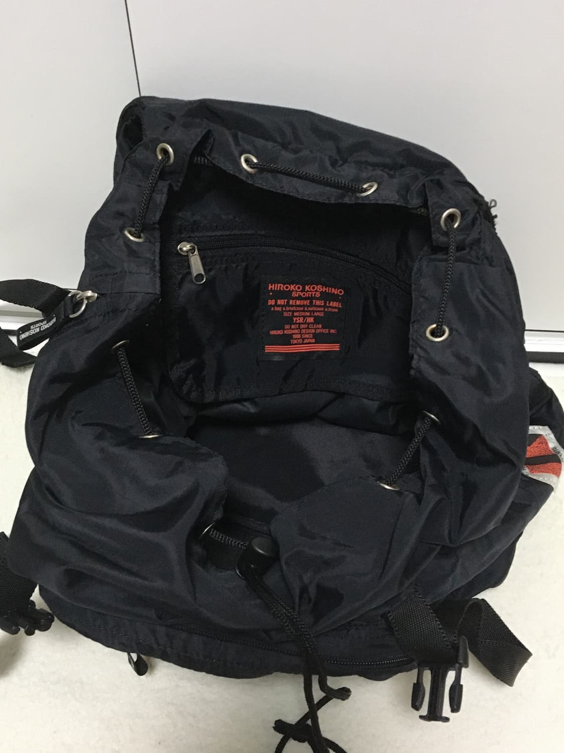 히로코코시노 나일론 백팩 상품이미지7