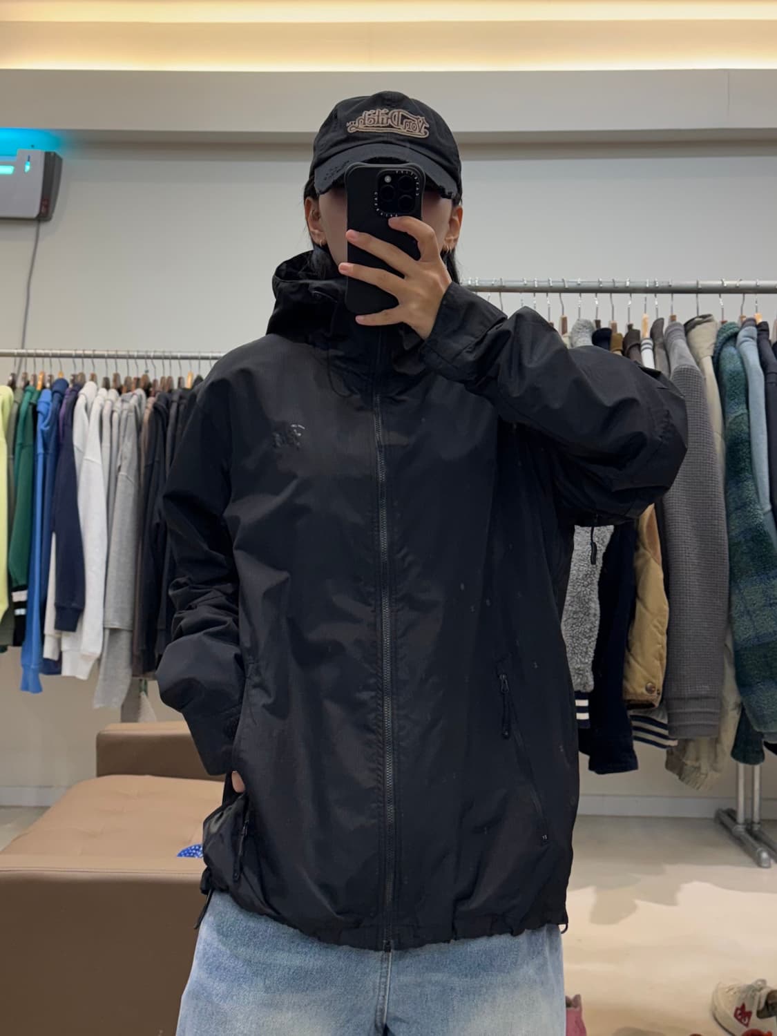 파타 등판 로고 윈드브레이커 상품이미지6