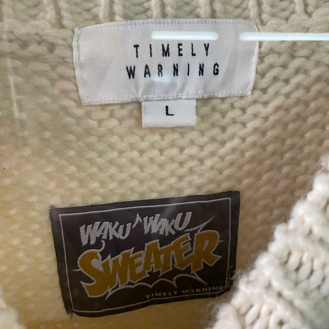 빈티지 머쉬룸 니트 상품이미지8