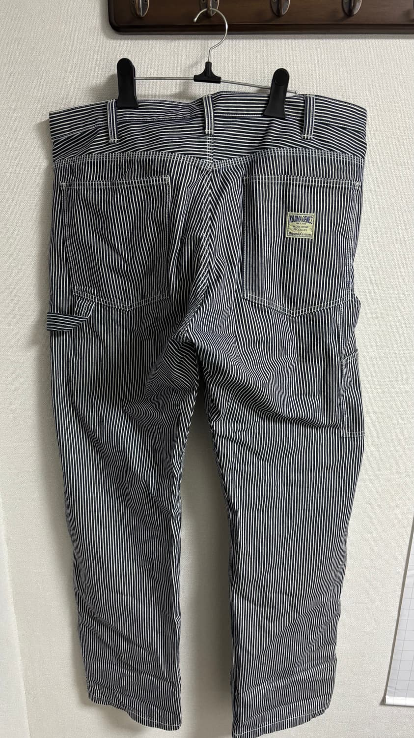 코지마 진즈 KOJIMA GENES 스트라이프 데님 논워시 38 상품이미지2