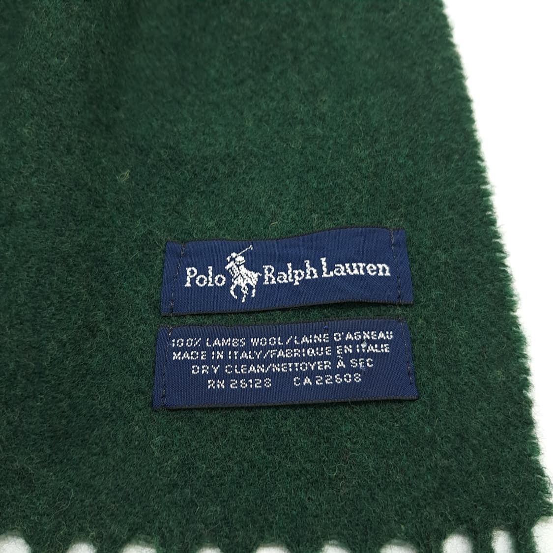 MX188 폴로 랄프로렌 포레스트그린 램스울 목도리 머플러 상품이미지6