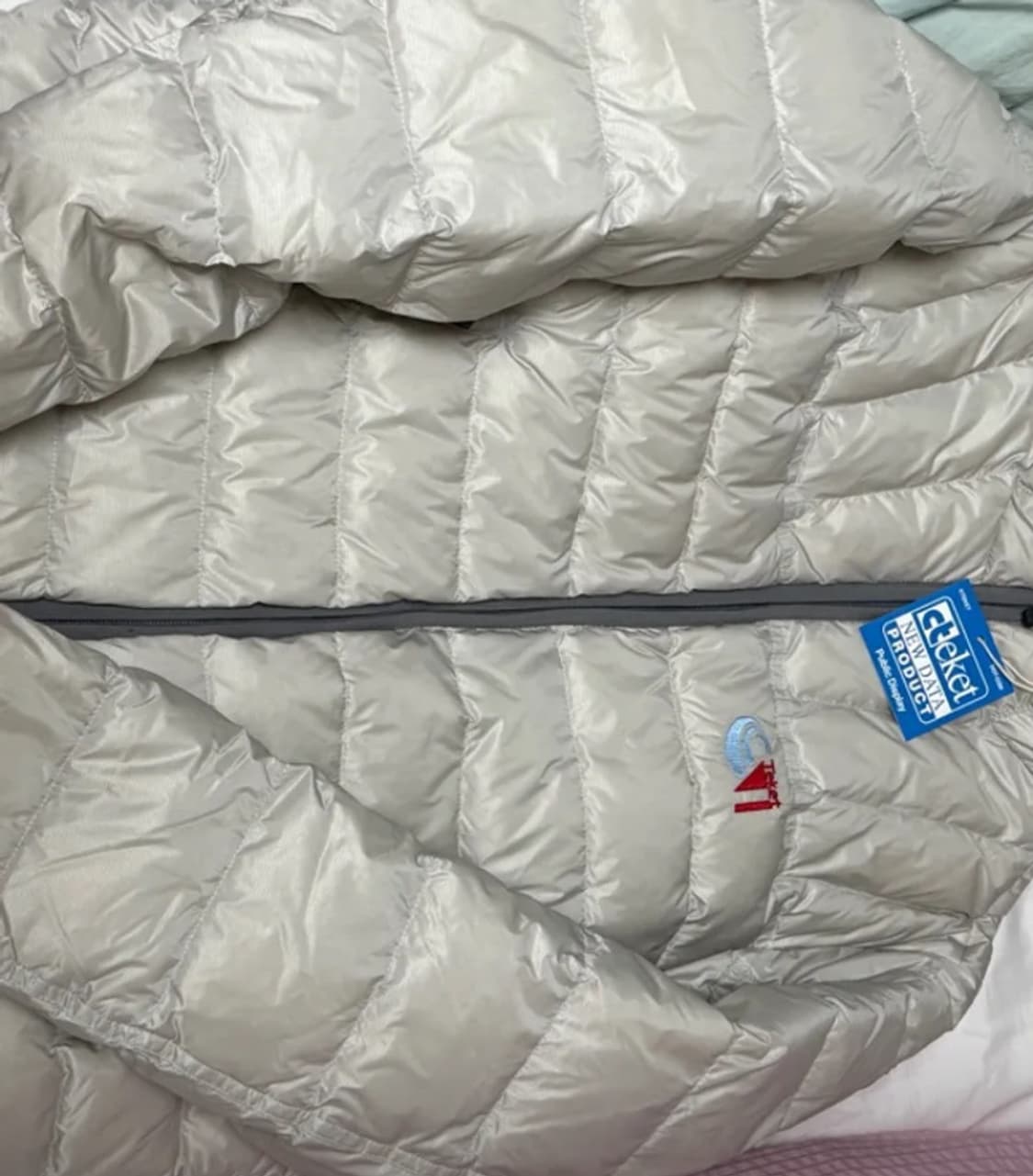 테켓(Teket) CT lightweigt 다운자켓 라이트 그레이 상품이미지2