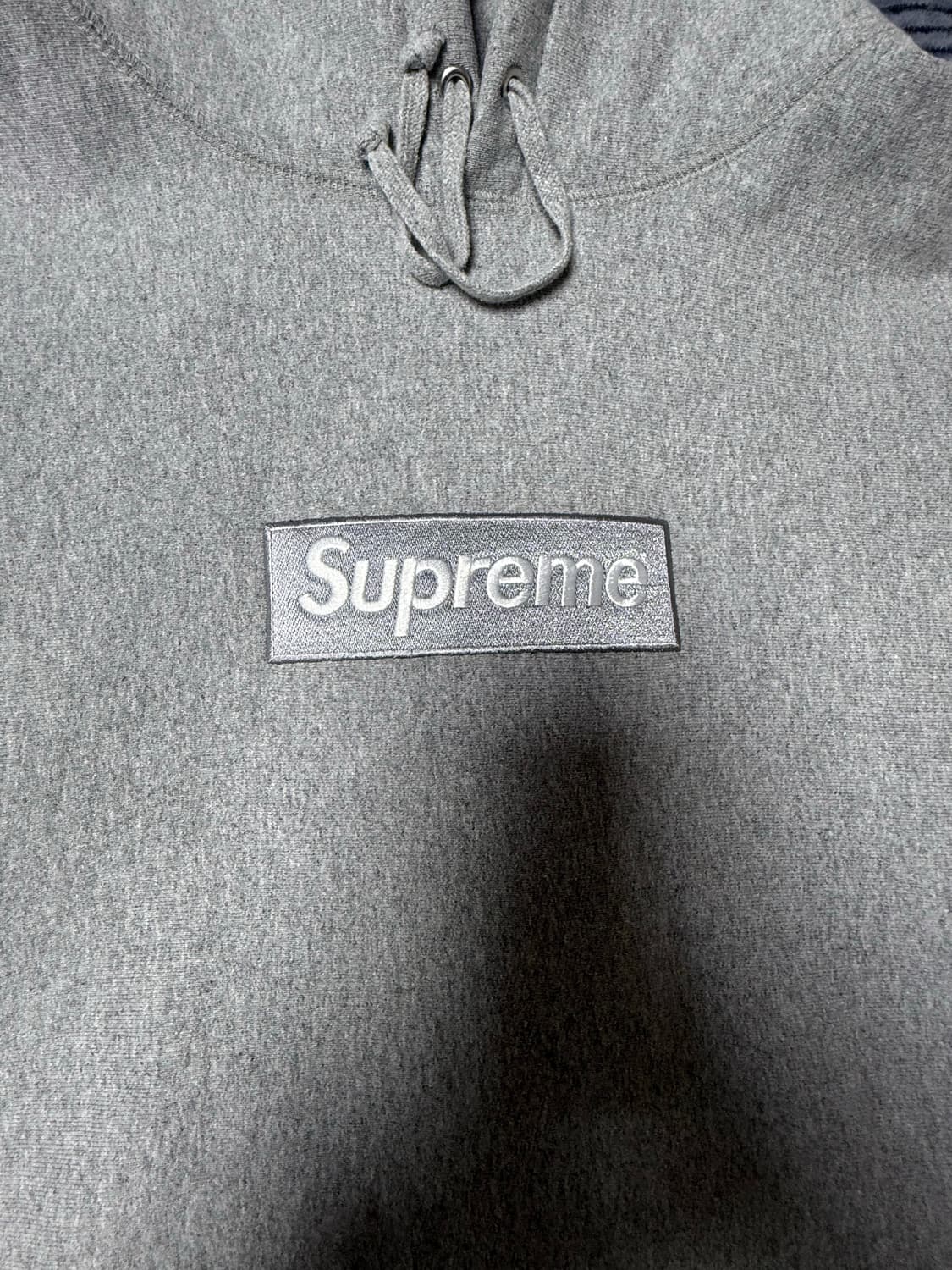슈프림 박스로고 그레이 L 25FW 상품이미지2