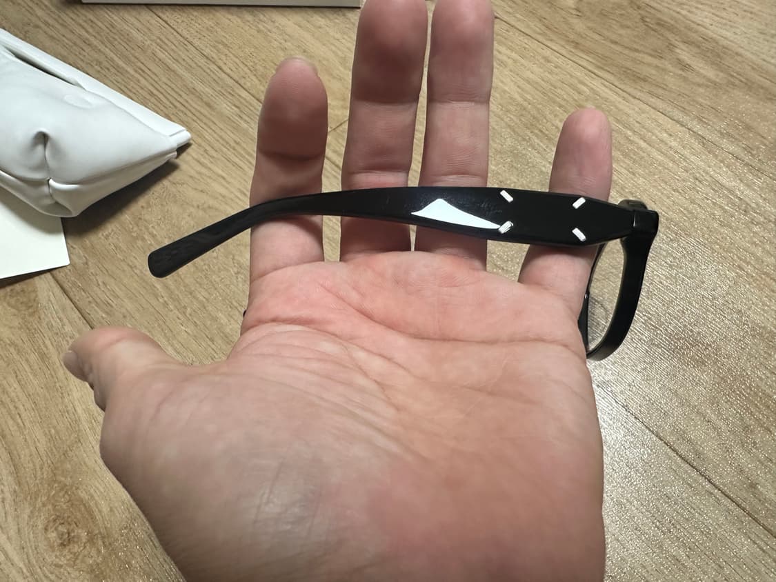 젠틀몬스터 메종마르지엘라 mm113 블랙 클리어 상품이미지6