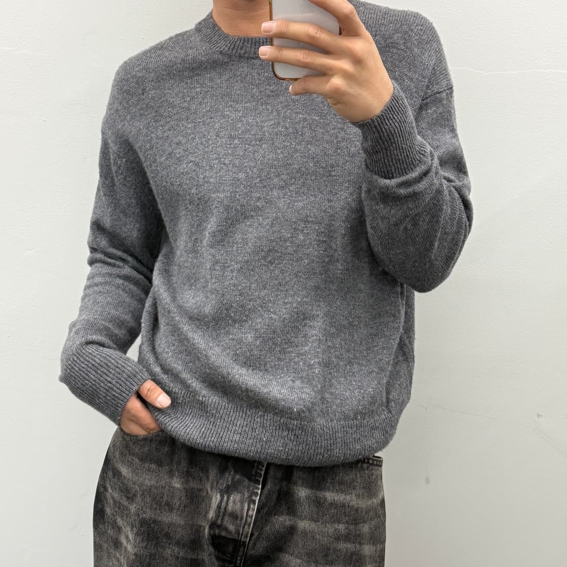 노네임 긴팔니트티셔츠 상품이미지2