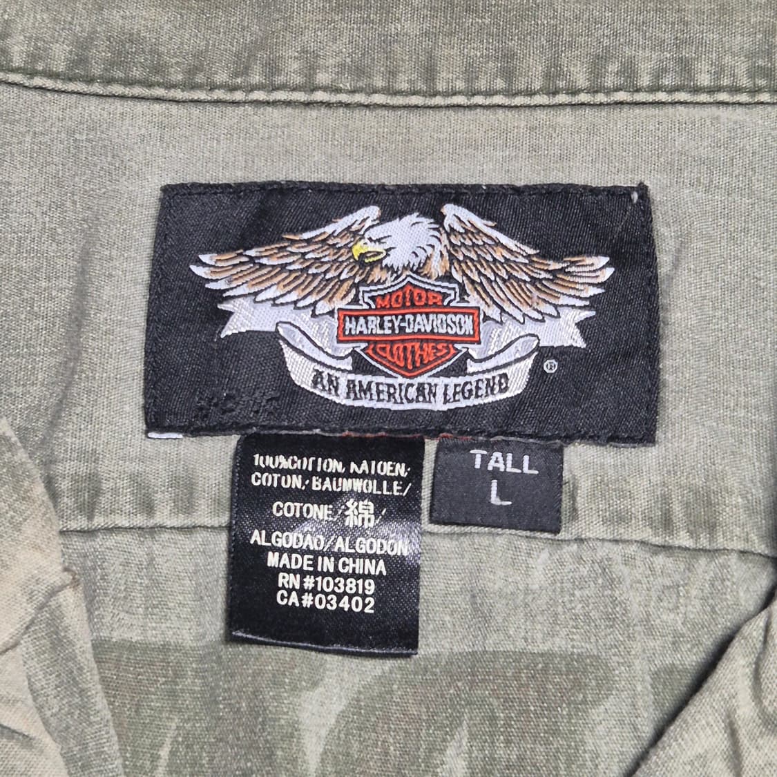 [L] 할리데이비슨 반팔 셔츠 -537
 상품이미지6