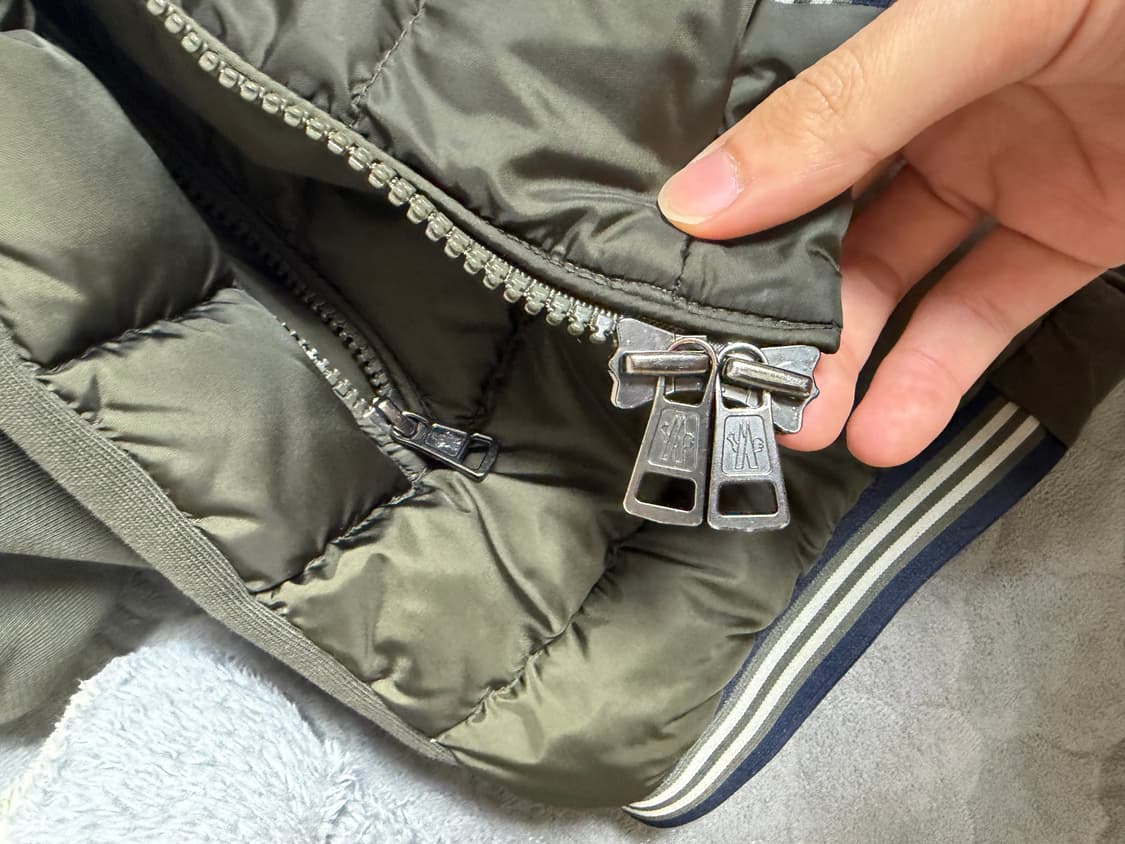 몽클레어 니트후드패딩집업 상품이미지3