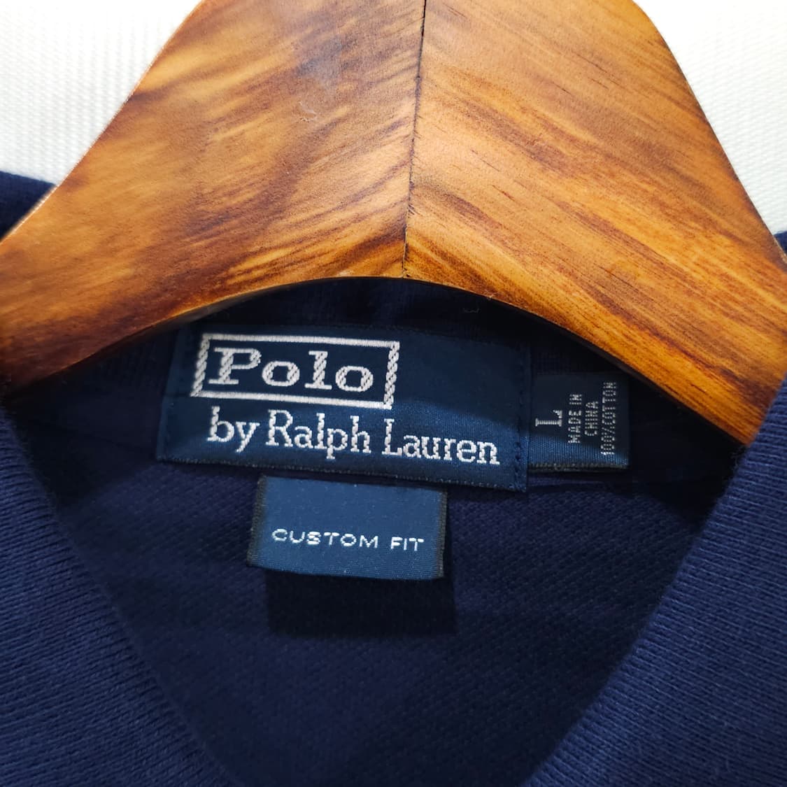 90s 폴로랄프로렌 스트라이프 반팔 카라티- L 상품이미지8