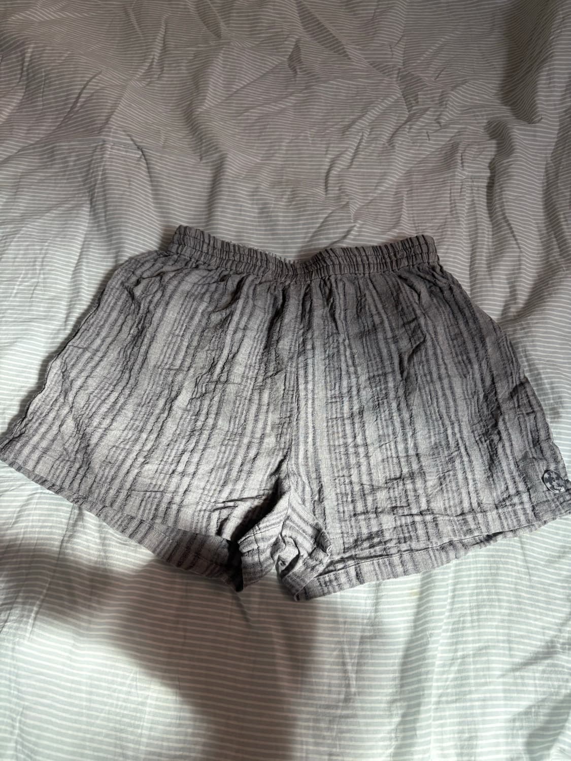 코이세이오 038 ETHNIC SHORTS LIGHT GREY 상품이미지4