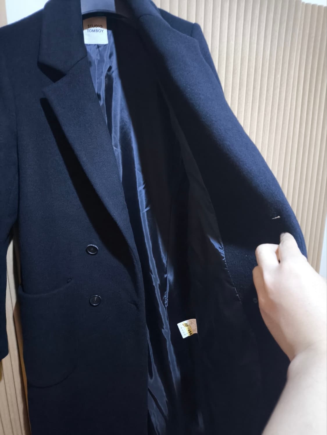 80 스튜디오톰보이 더블 롱코트 상품이미지4