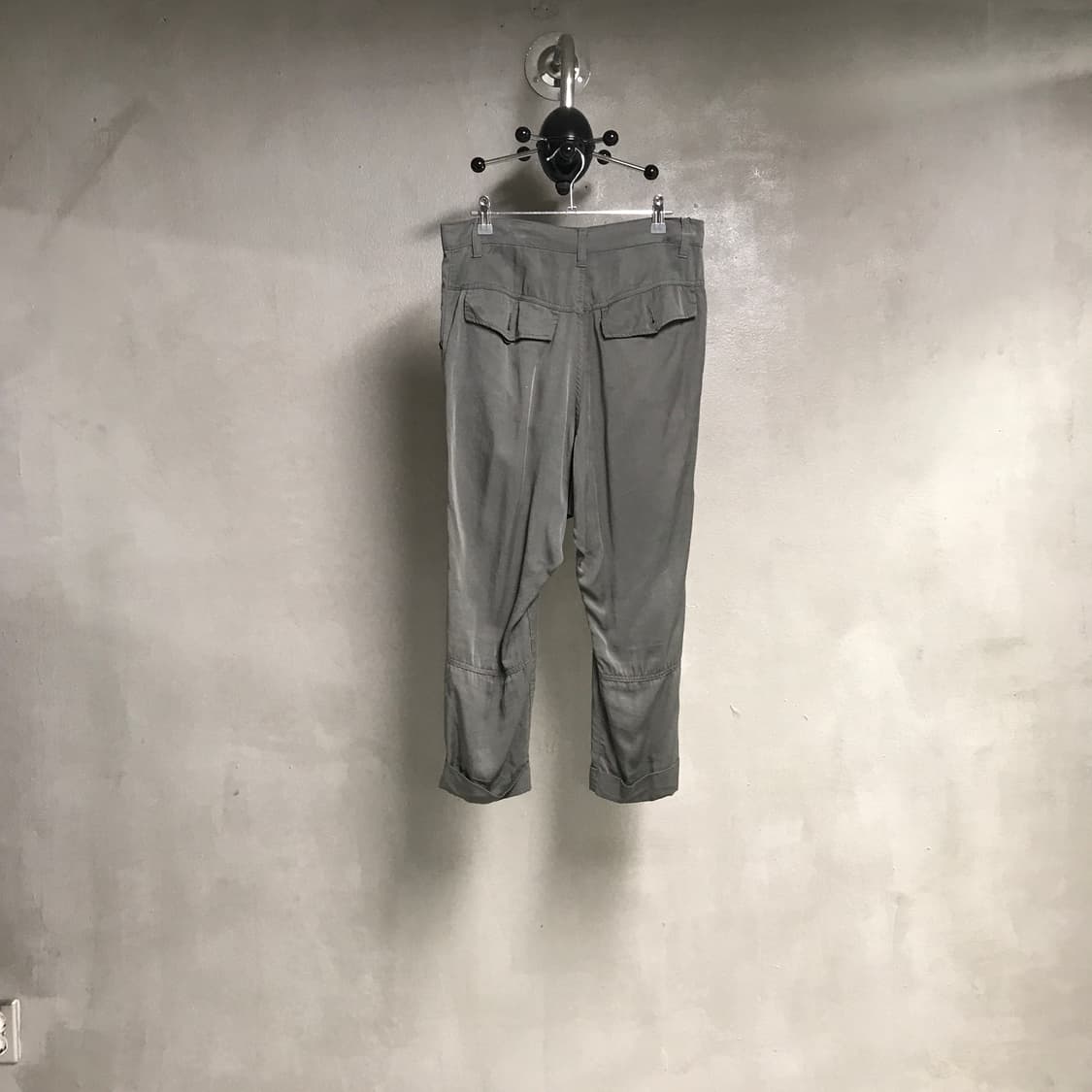 ZUCCA 주카 배기 팬츠 카키 S 상품이미지4