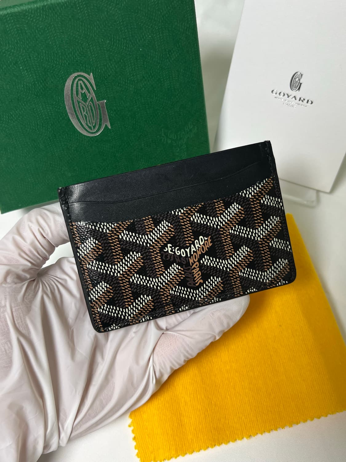 [정품] 고야드 생쉴피스 카드지갑 블랙 상품이미지2