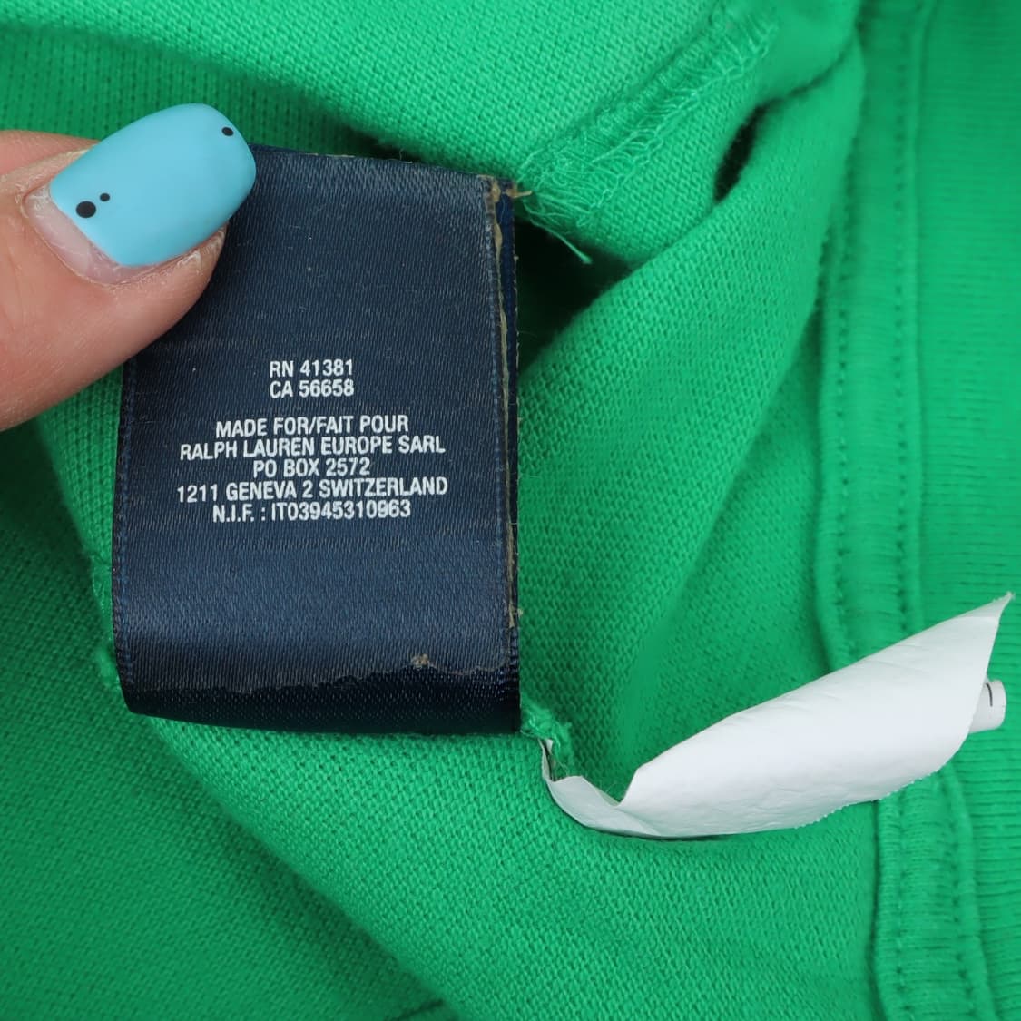 폴로 랄프로렌 빅포니 라이트 그린 후드집업 상품이미지10