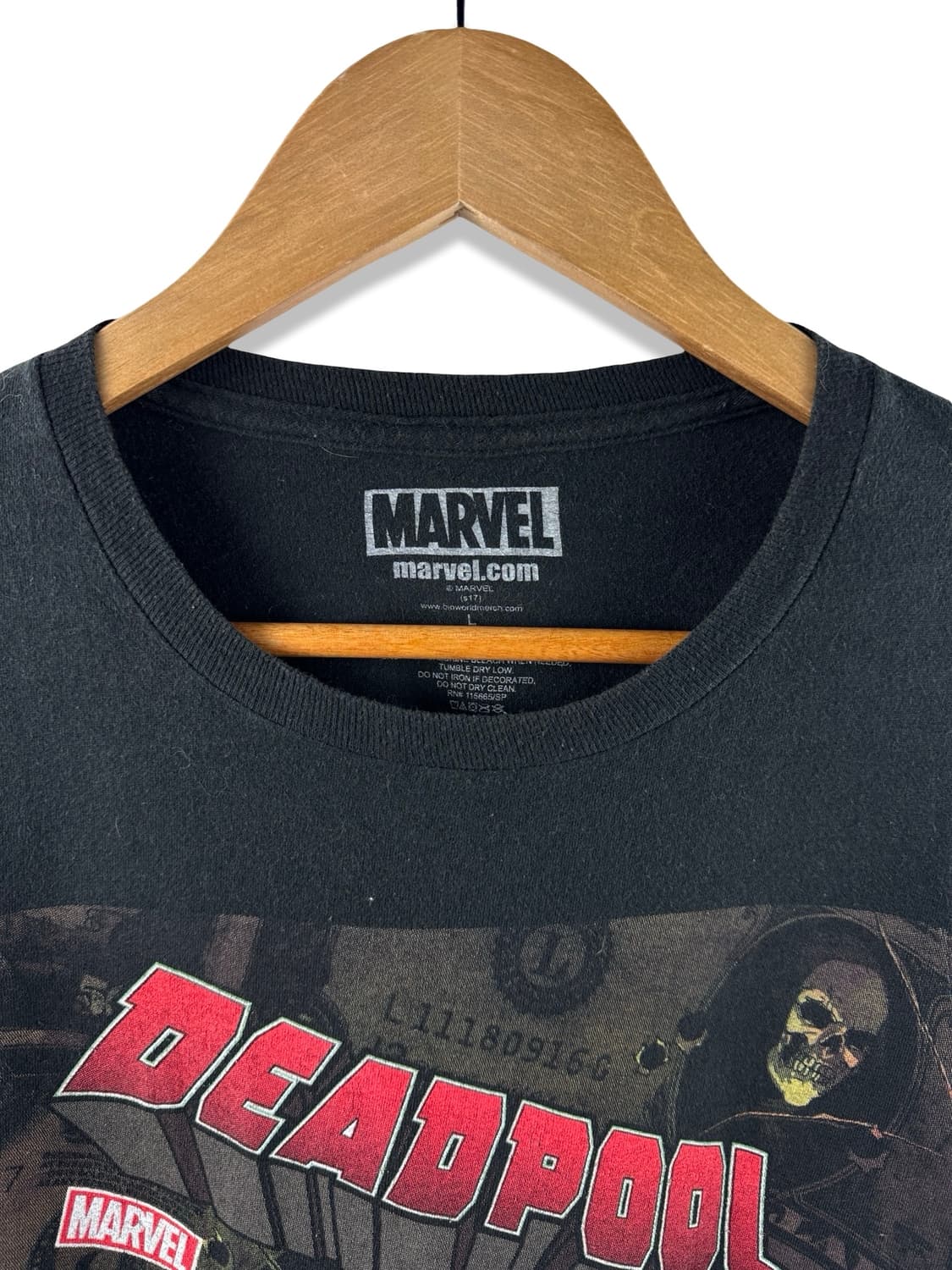 마블 오피셜 데드풀 그래픽 티셔츠2067 상품이미지3