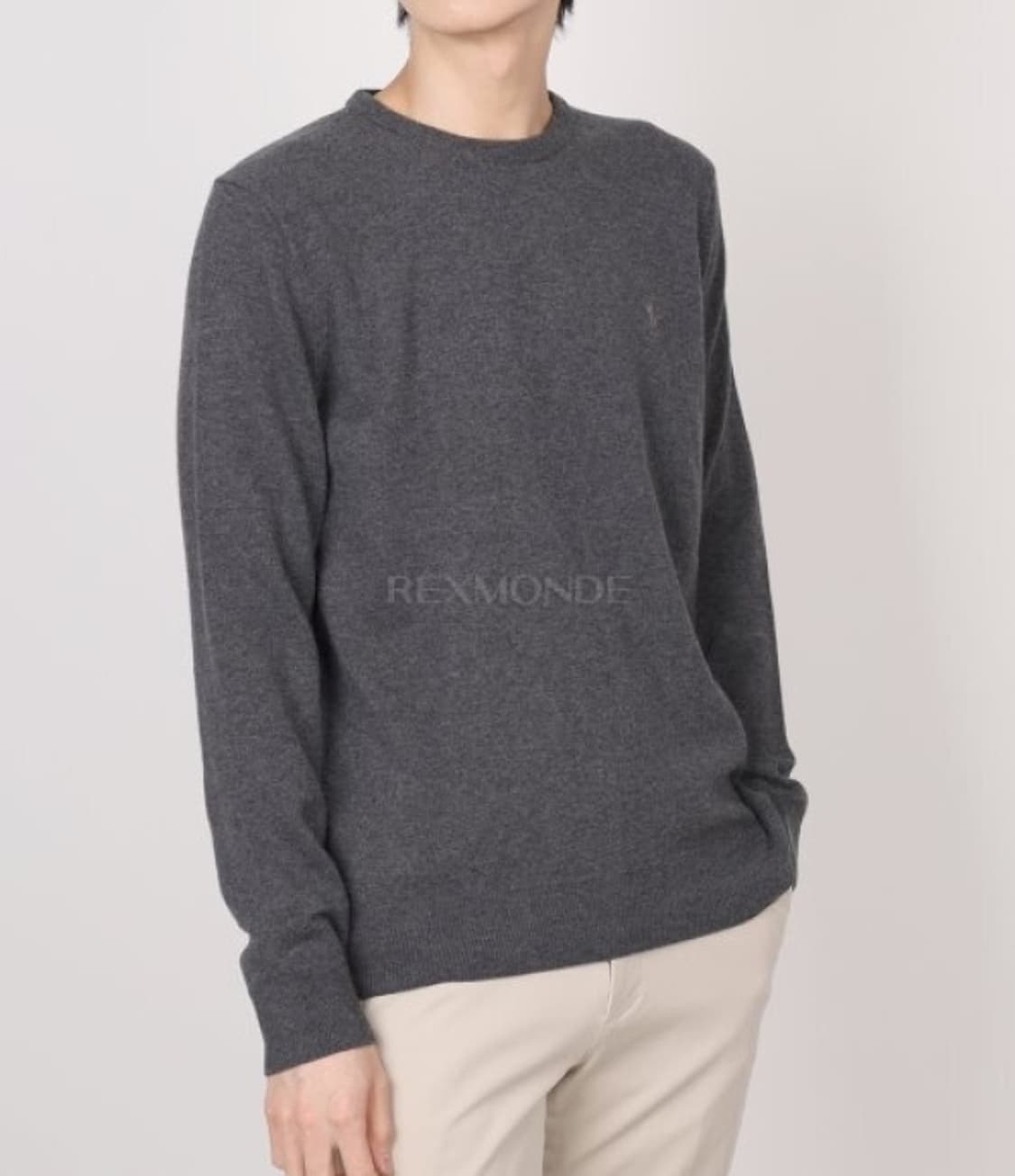 [L] 폴로 랄프로렌 포니로고 자수 울 니트 그레이 상품이미지2