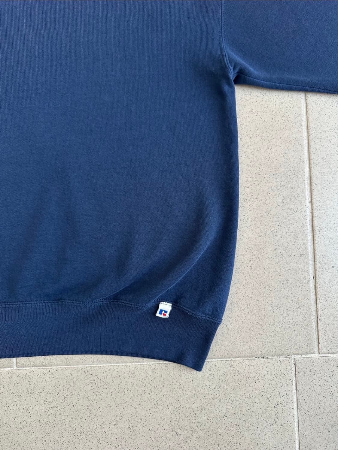 90s 빈티지 러셀 스웻셔츠 네이비 XXL USA 상품이미지3
