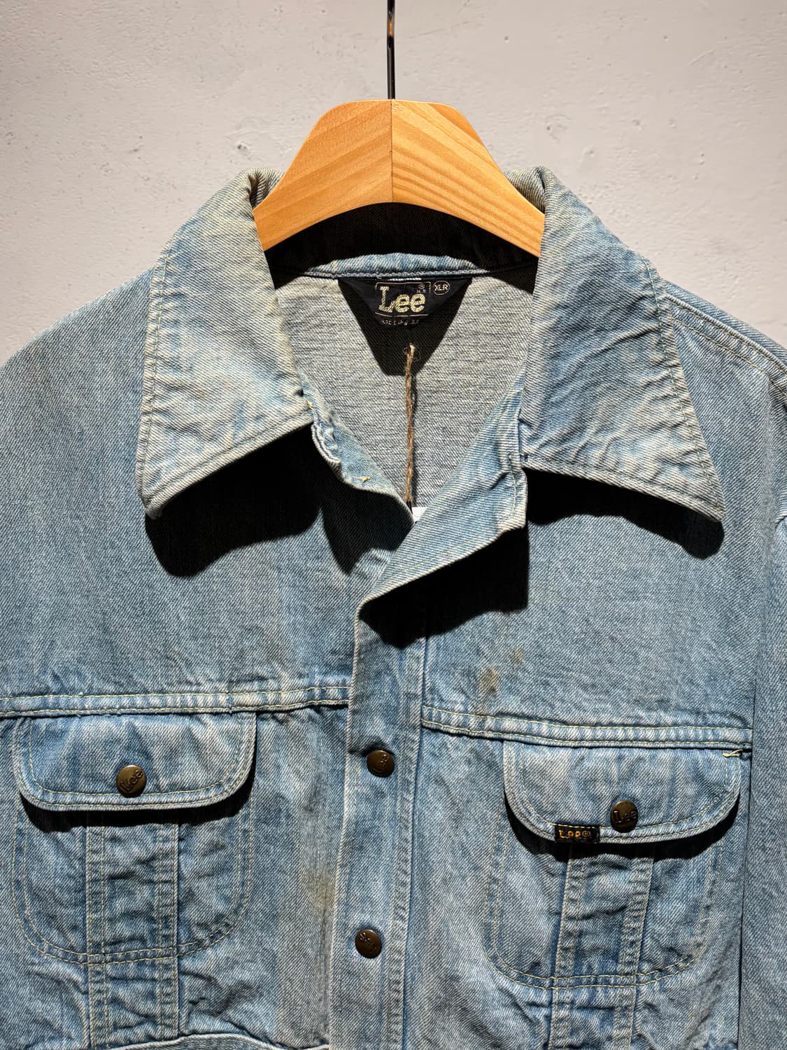 70’s Lee Denim Safari Jacket 상품이미지4
