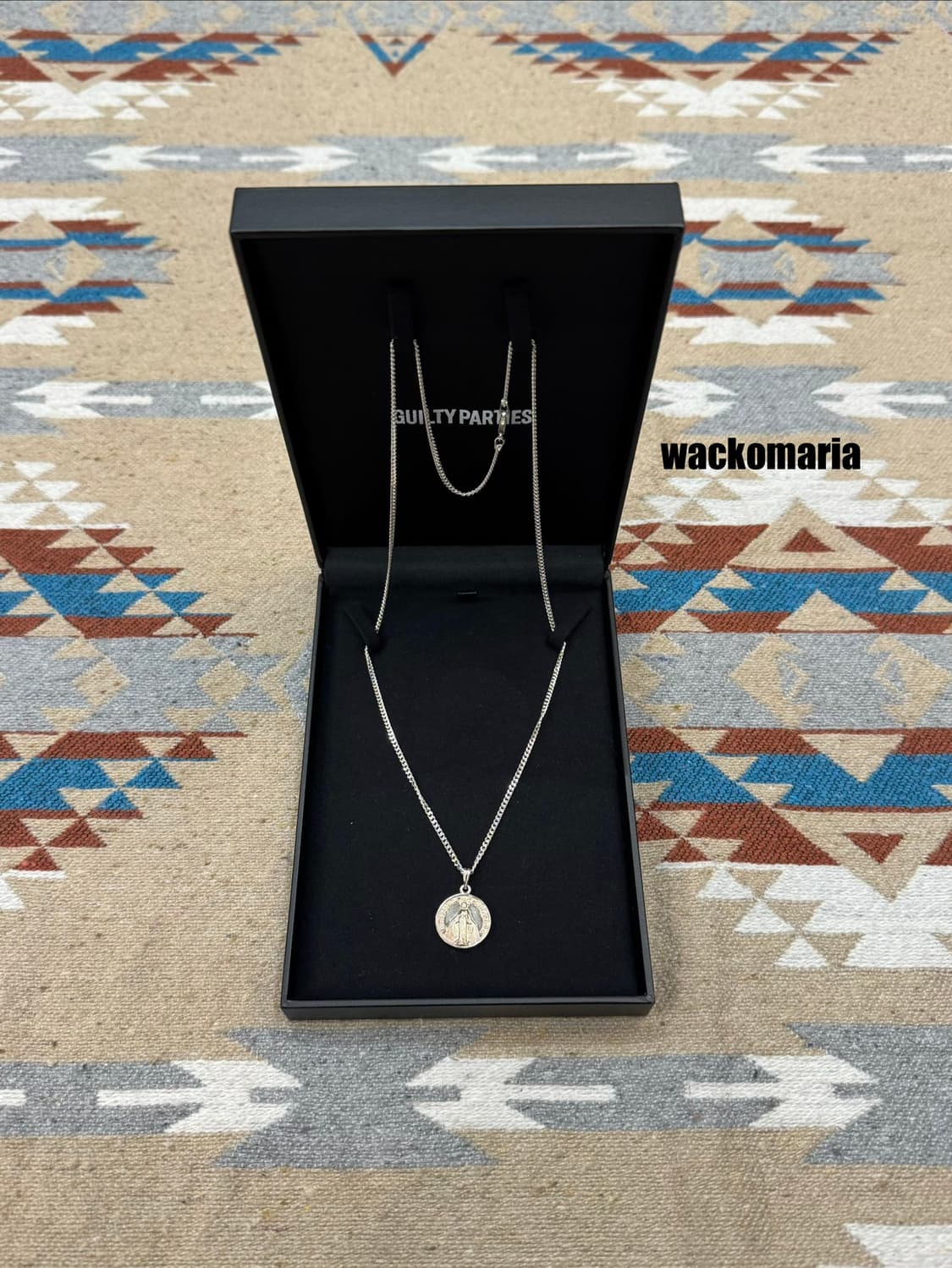 [OS] 와코마리아 코인 실버 목걸이 (기적의 패) 상품이미지1