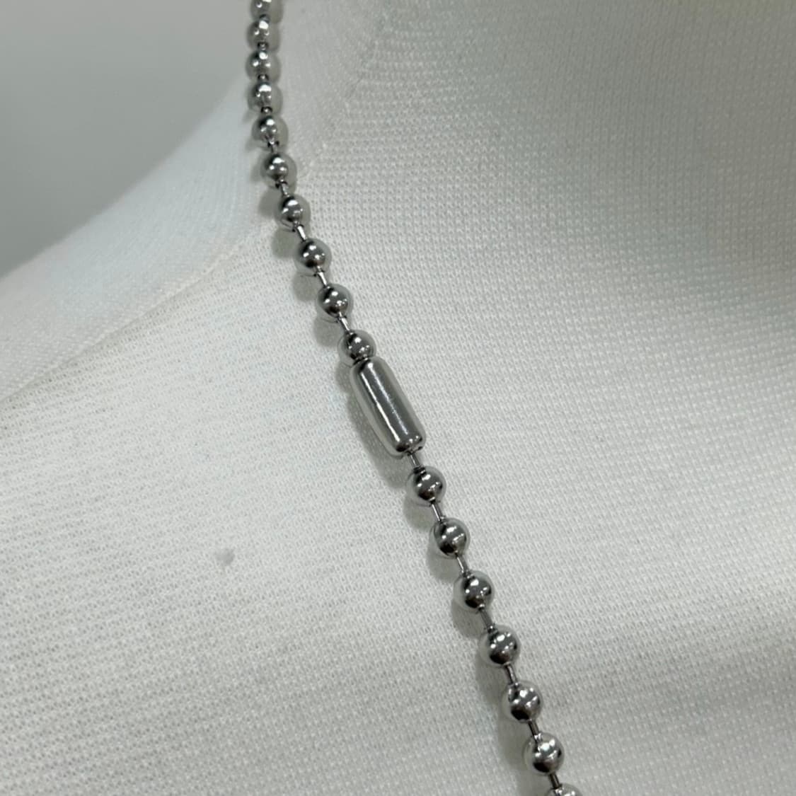 White button second necklace 상품이미지9