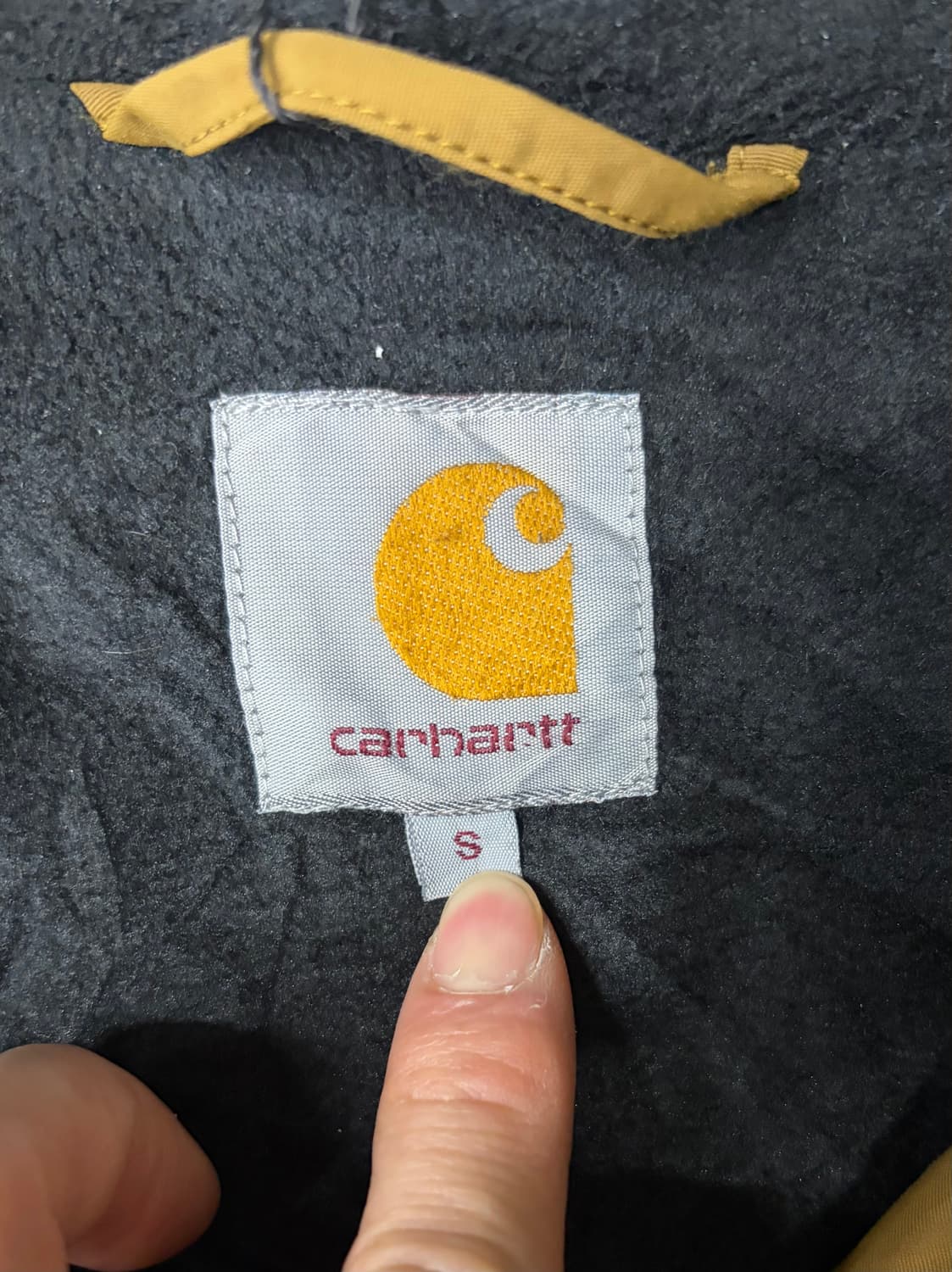 칼하트 브라운 봄버 자켓 상품이미지6