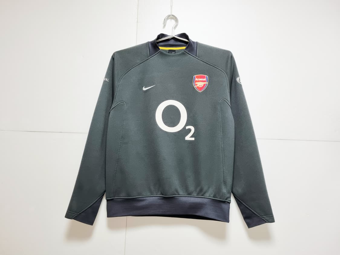 남성 레어 빈티지 나이키 05 아스널 아스날 써멀탑 축구복 져지 상품이미지2
