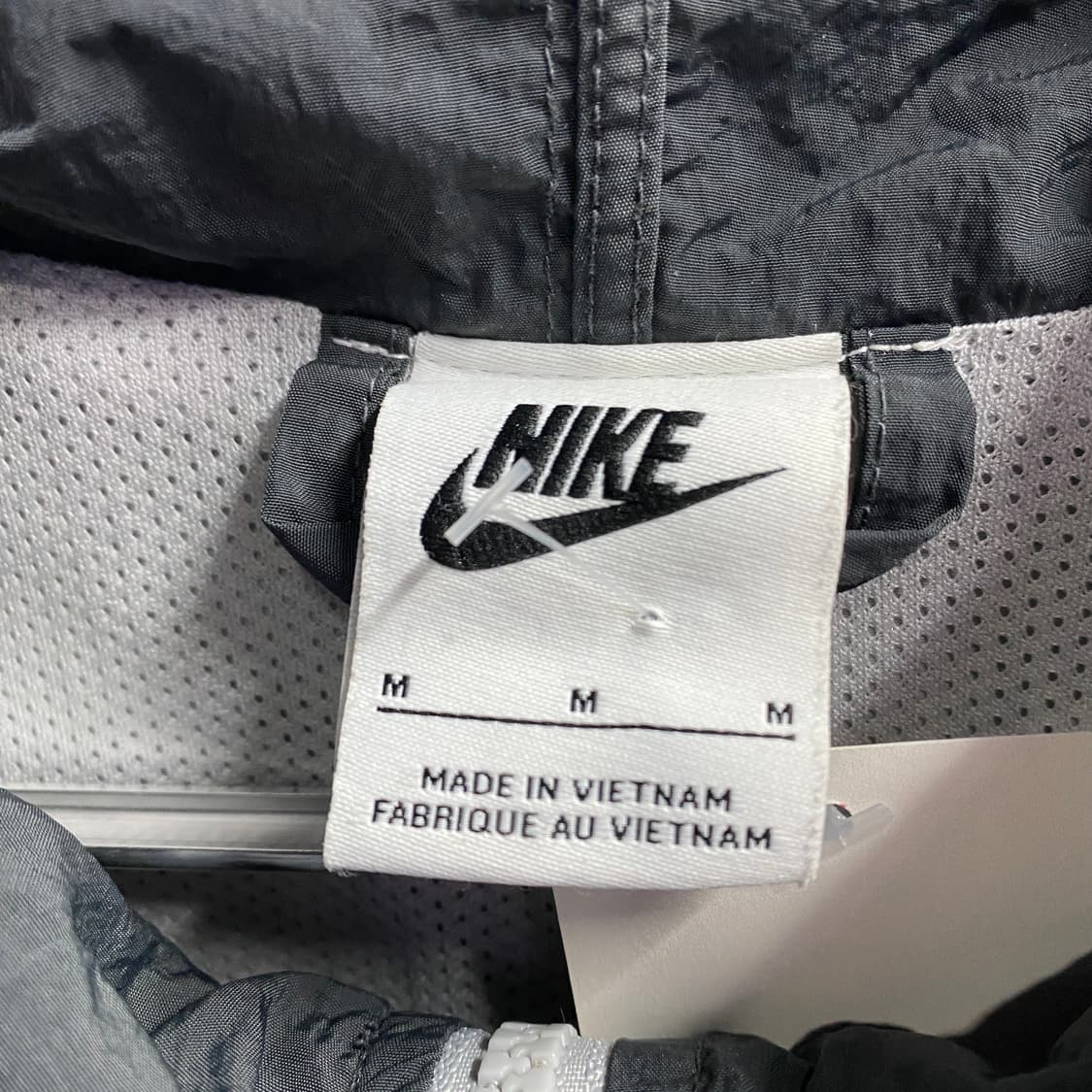 나이키 신형 빅로고 나일론 메탈  러닝 바람막이 B3508 상품이미지4