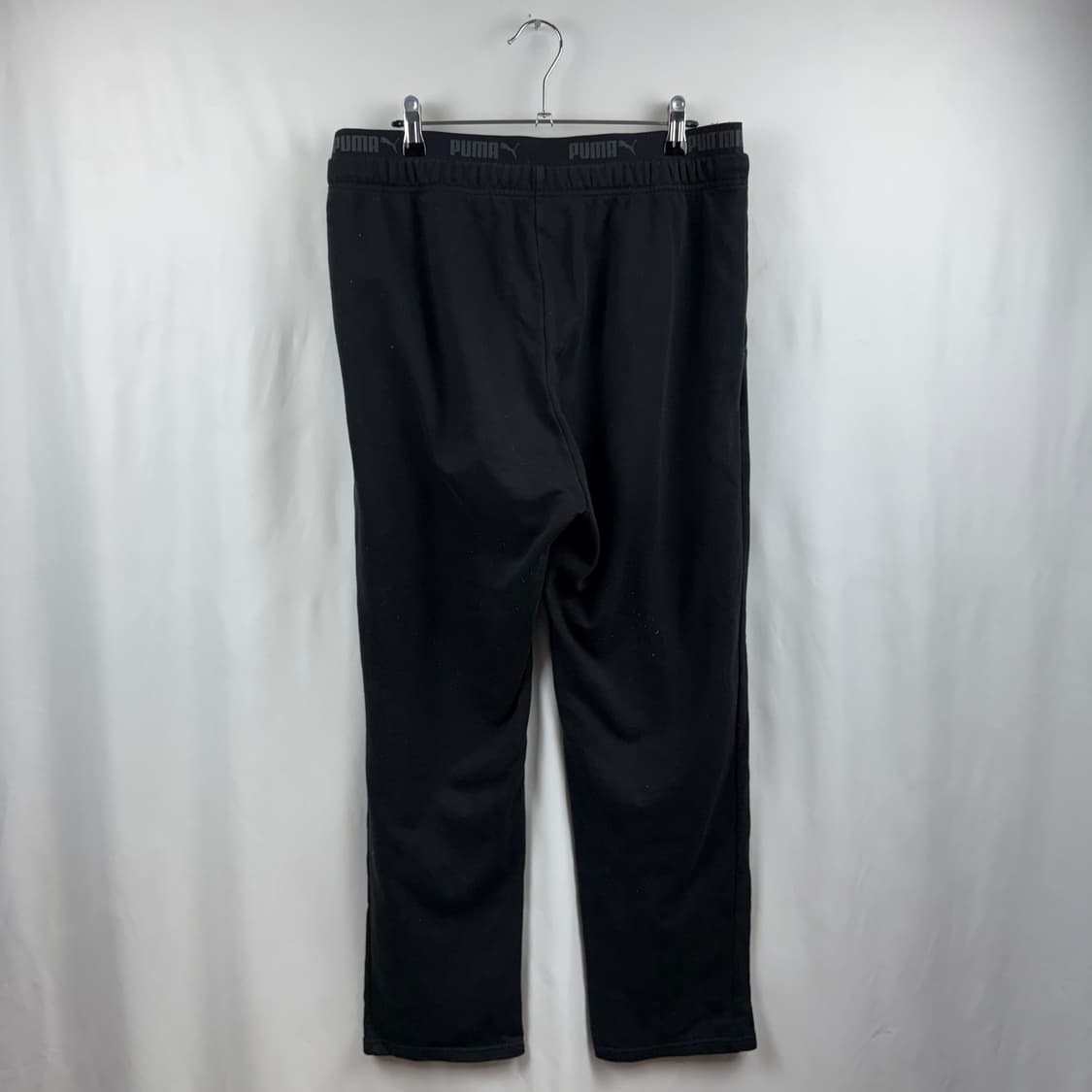 (110) 푸마 트레이닝 스트레이트 밴딩 팬츠 블랙 상품이미지4