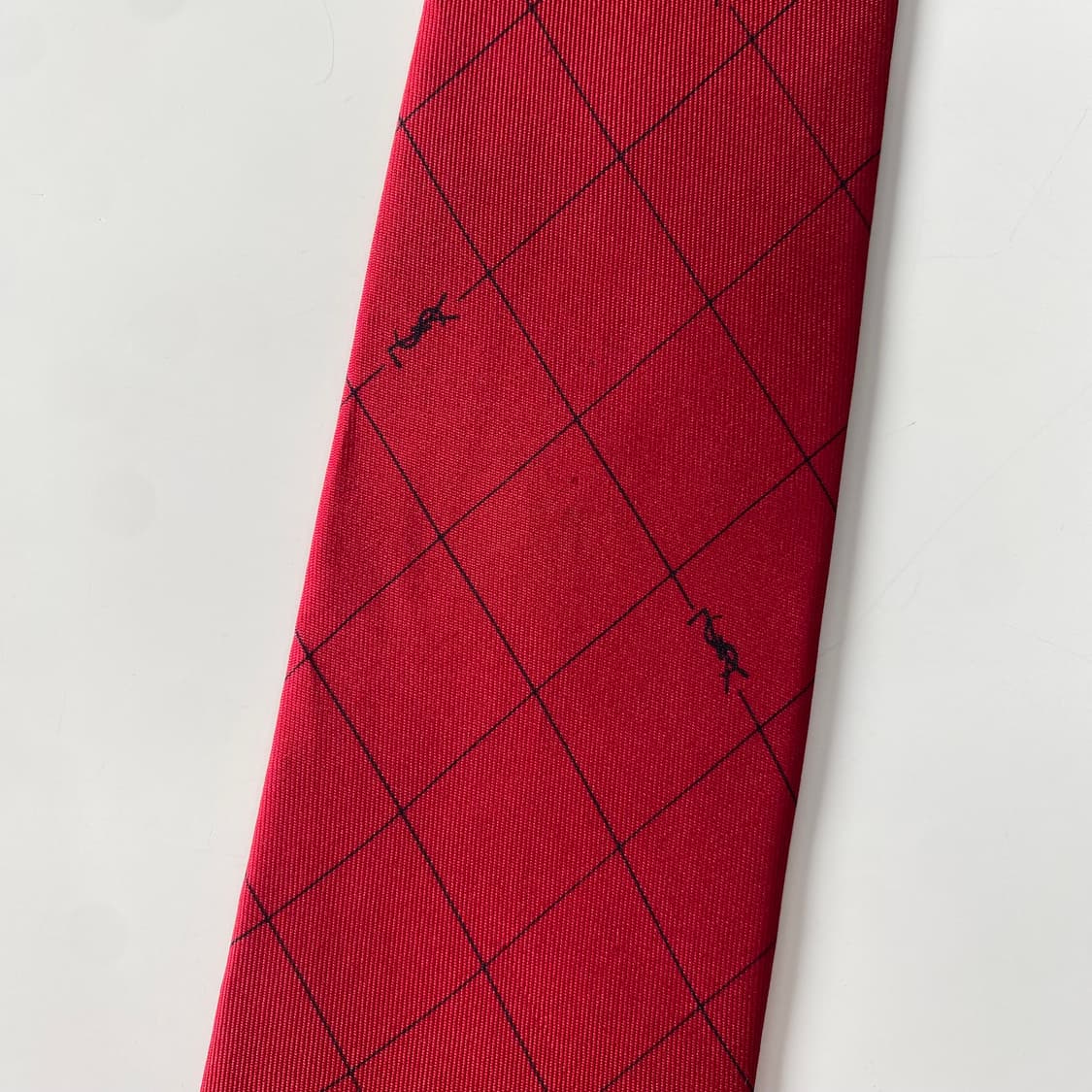 YSL 입생로랑 모노그램 명품 정품 넥타이 8.2cm 상품이미지8