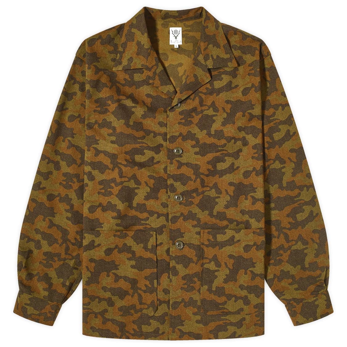 SOUTH2WEST8 CAMO SHIRT XL 상품이미지2