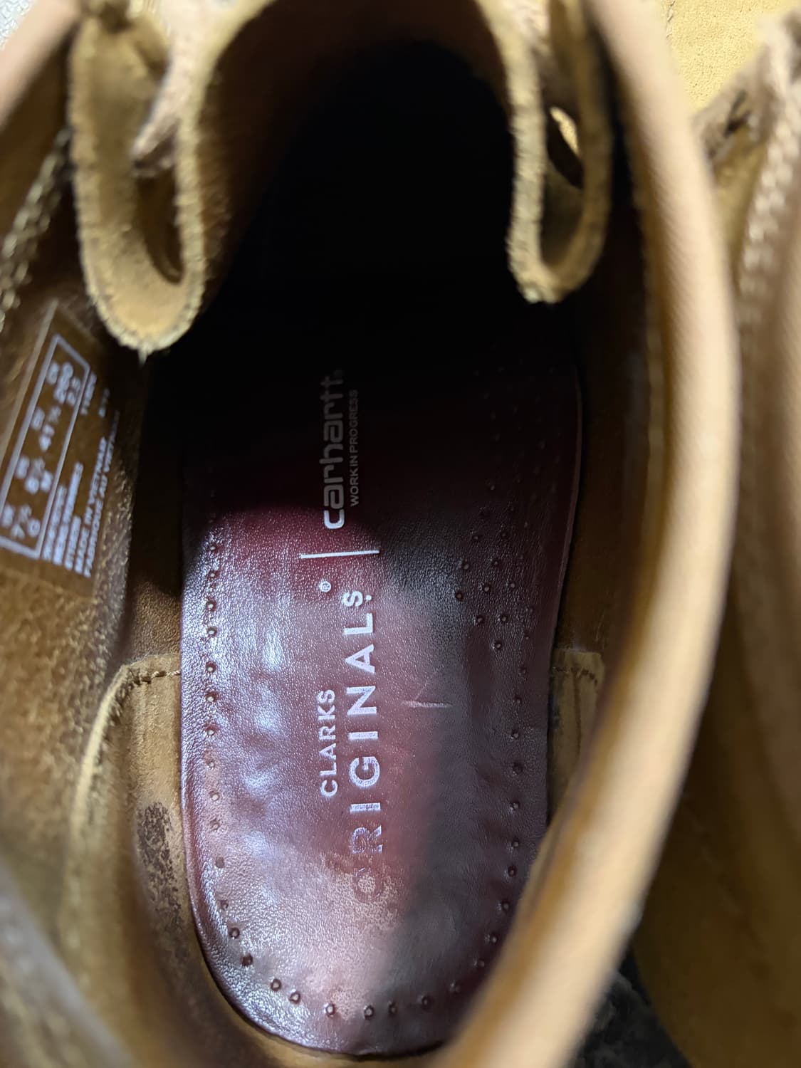 클락스 칼하트 왈라비 부츠 상품이미지3