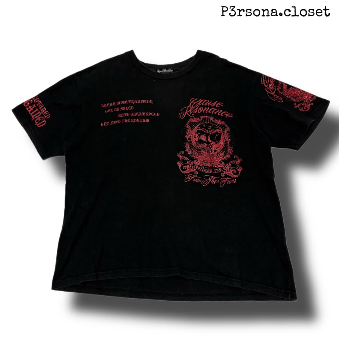 Big skull t-shirt  상품이미지2