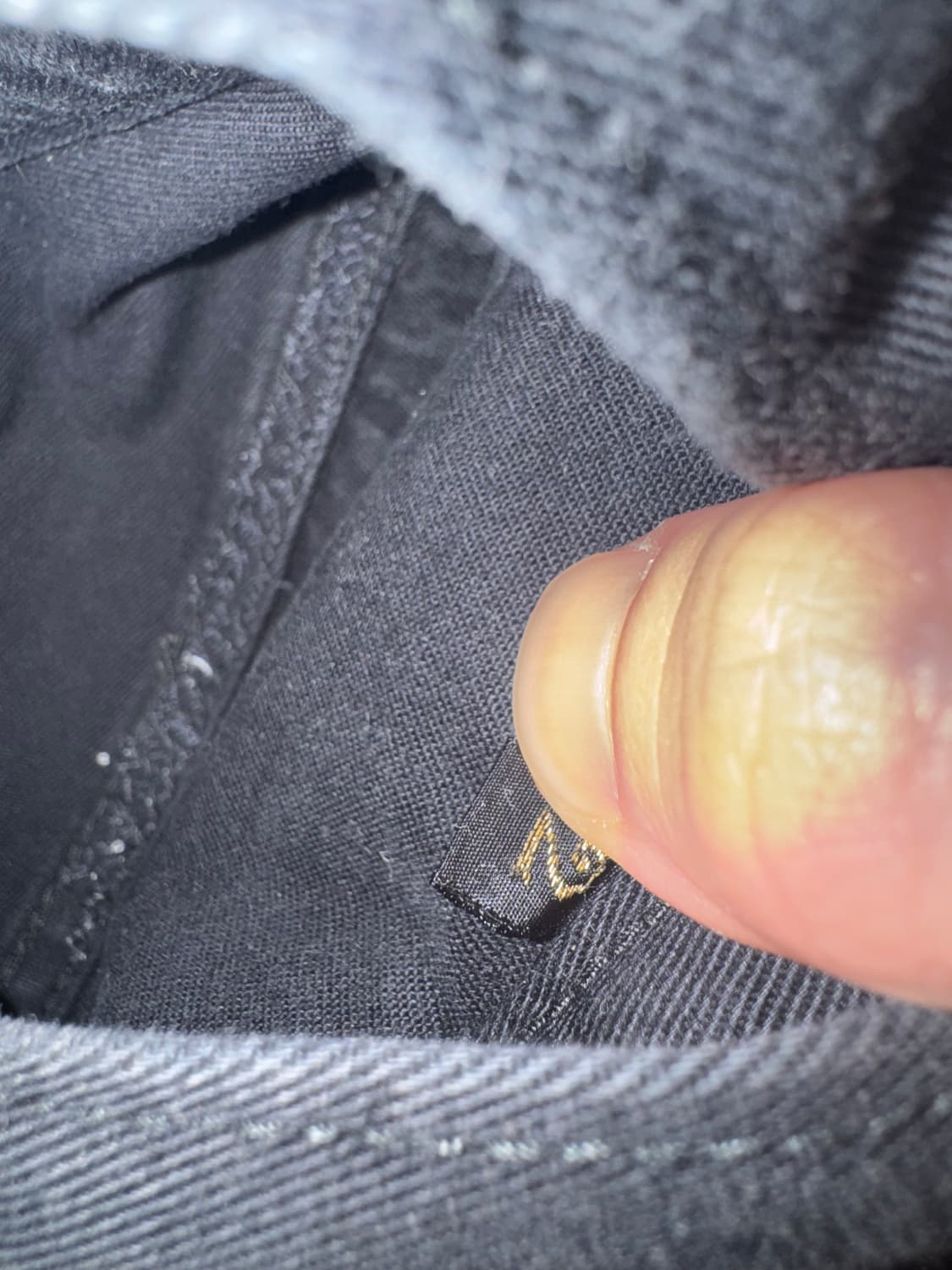 캐피탈 가츠라기 포트 배기 팬츠 블랙(2) 상품이미지4