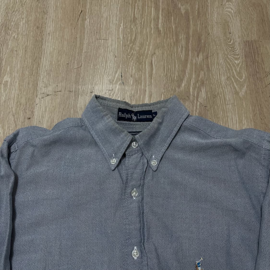 폴로 랄프로렌 야무스 버튼다운 옥스퍼드 긴팔셔츠 [스카이블루] L/100 상품이미지2