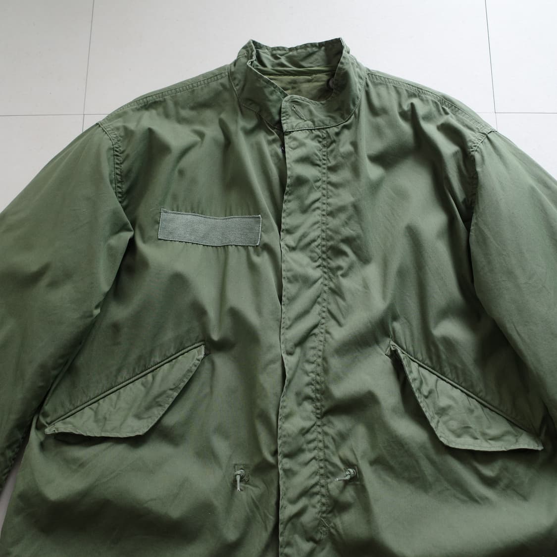 80s 미군 오리지널 M65 피쉬테일 파카 풀세트 미디움 상품이미지2