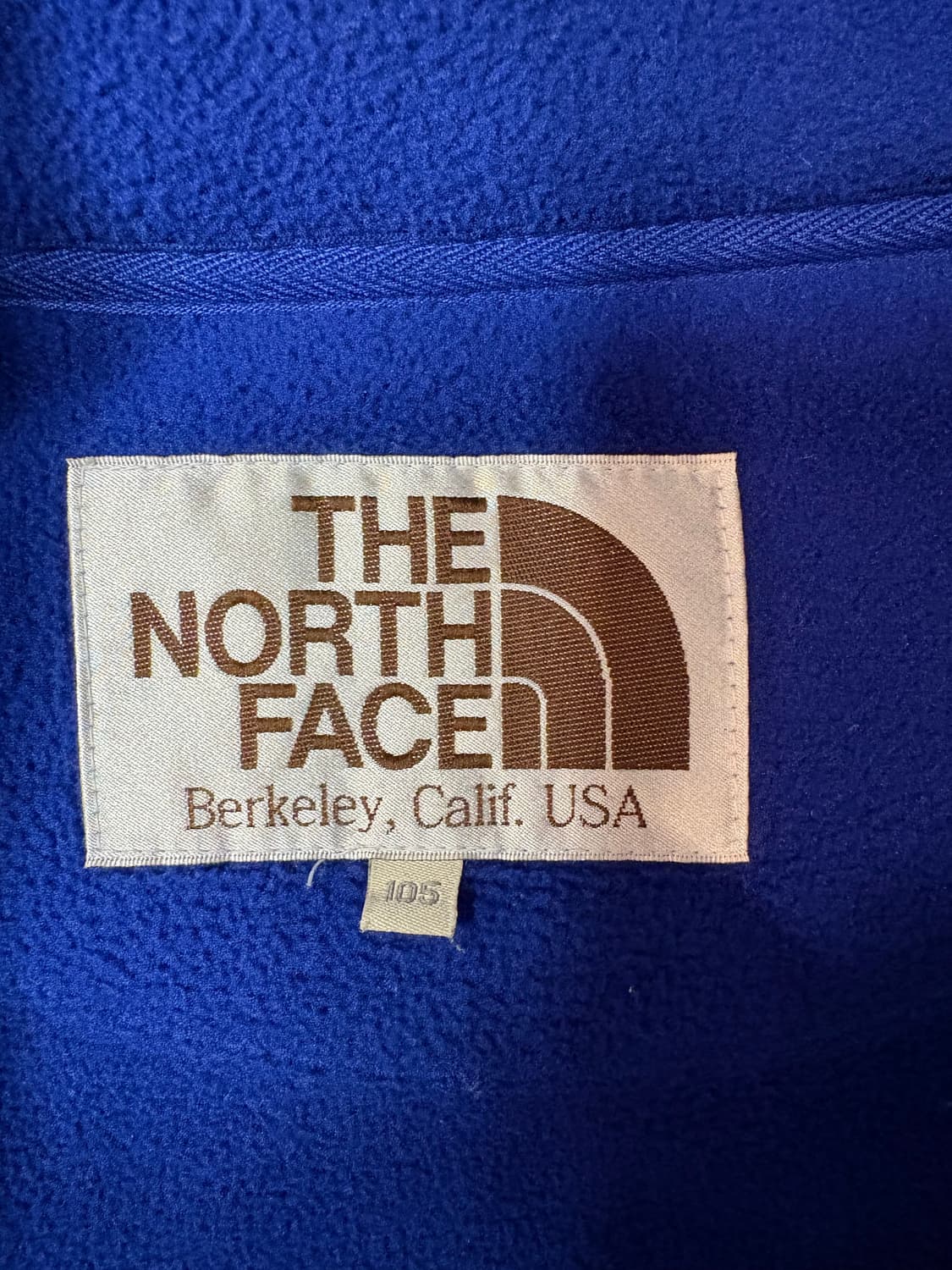 노스페이스 블루 플리스 자켓 105(XL) 상품이미지3