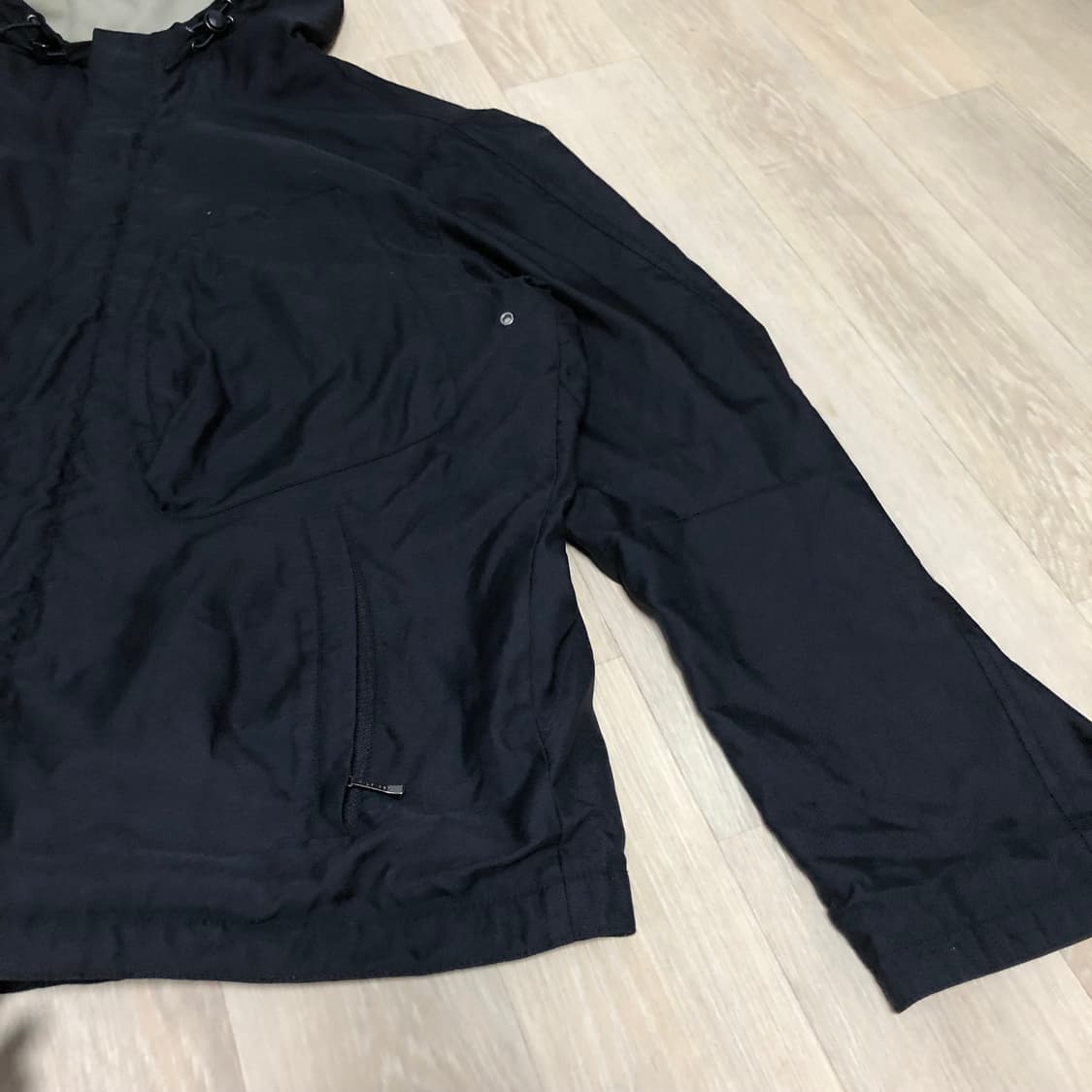 (M) 타미 힐피거 TOMMY HILFIGER 나일론 유틸리티 파카 블랙 상품이미지7
