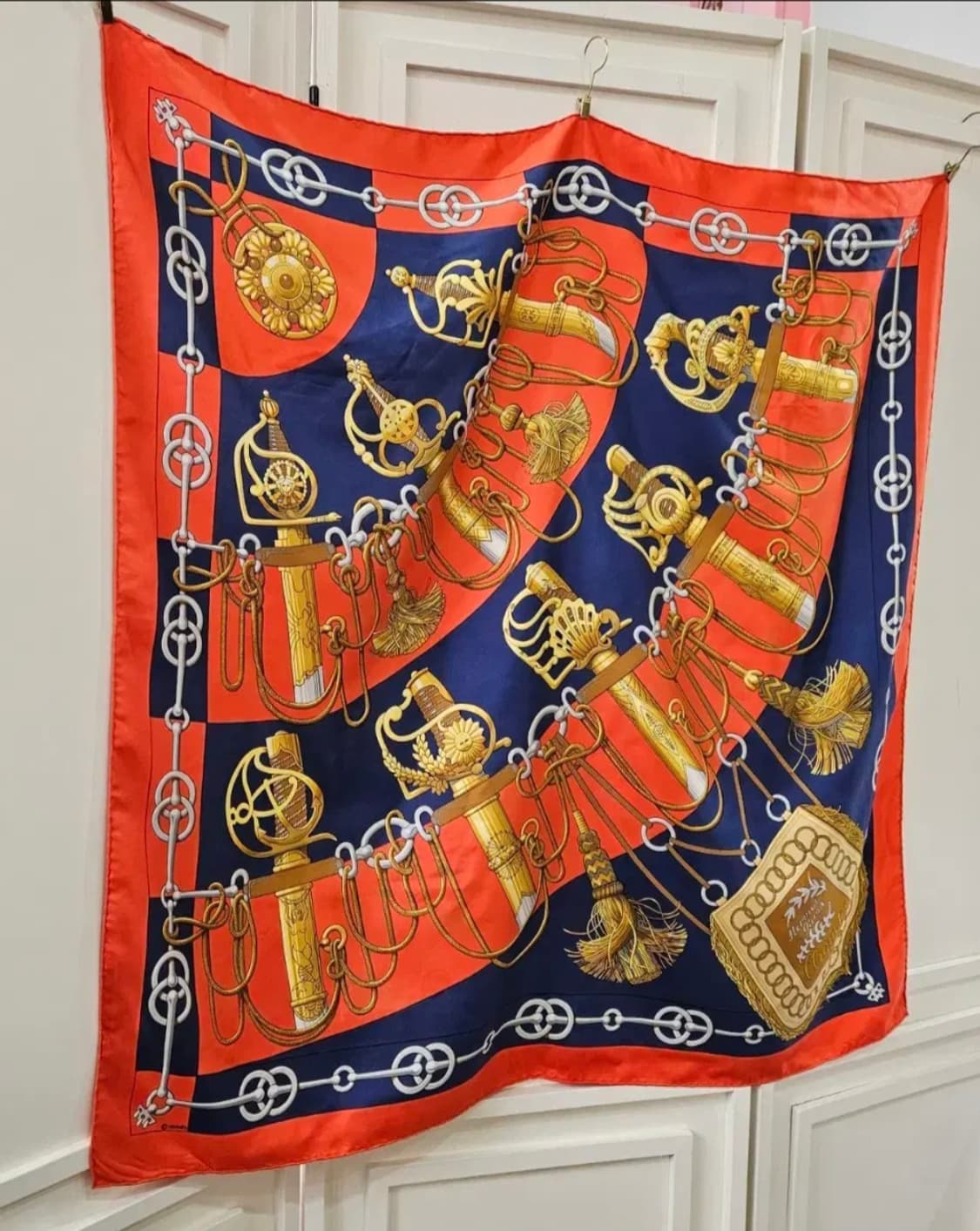 에르메스(Hermes) 실크 빈티지스카프 까레 90 상품이미지7