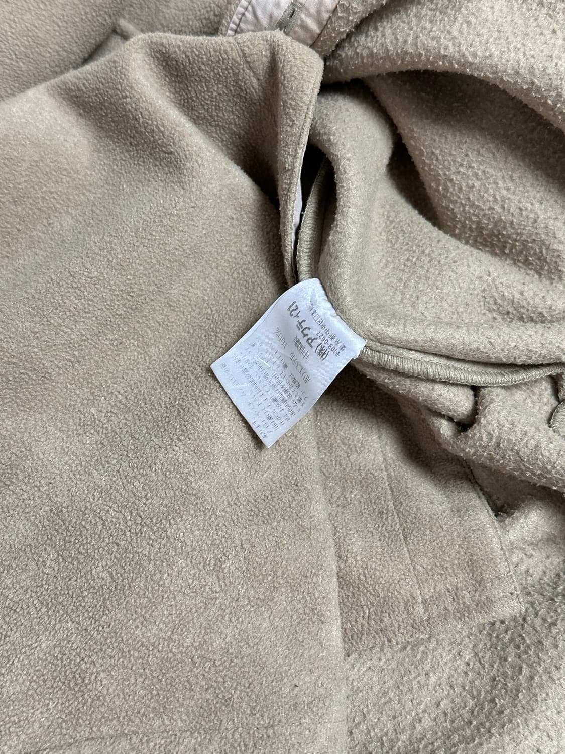 90s JP 빈티지 폴로 플리스 셔츠 라지  상품이미지10