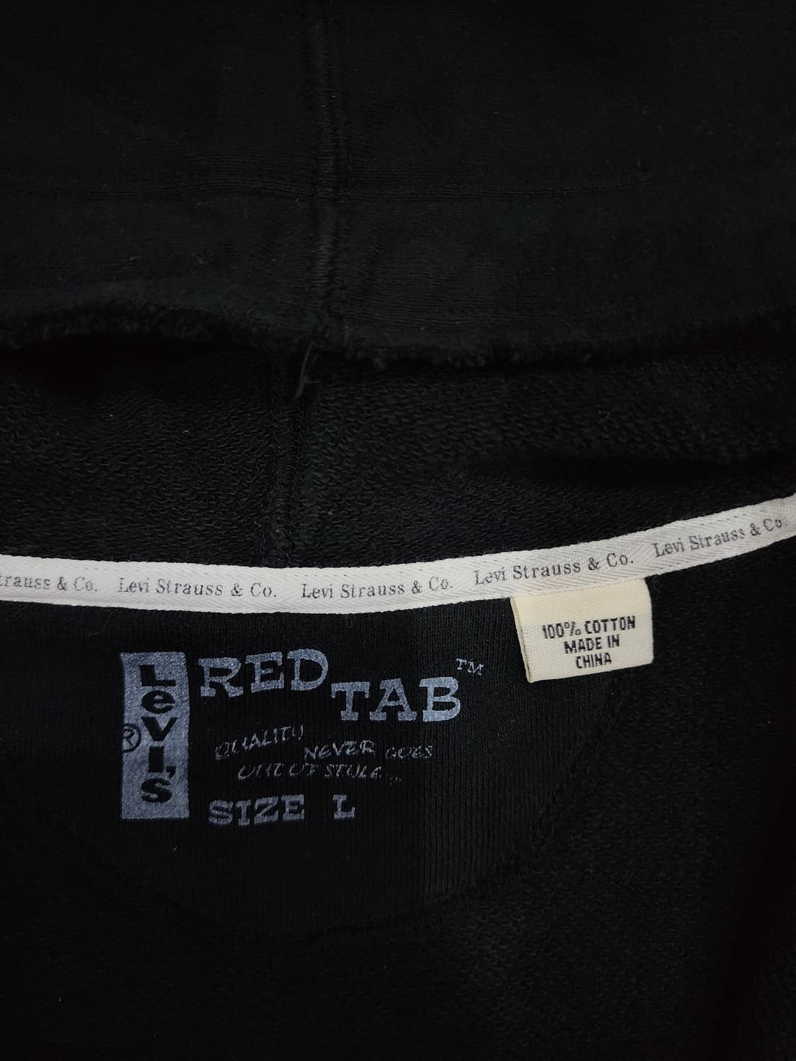 리바이스 레드탭 빈티지 후드집업 베스트 조끼 L 상품이미지6