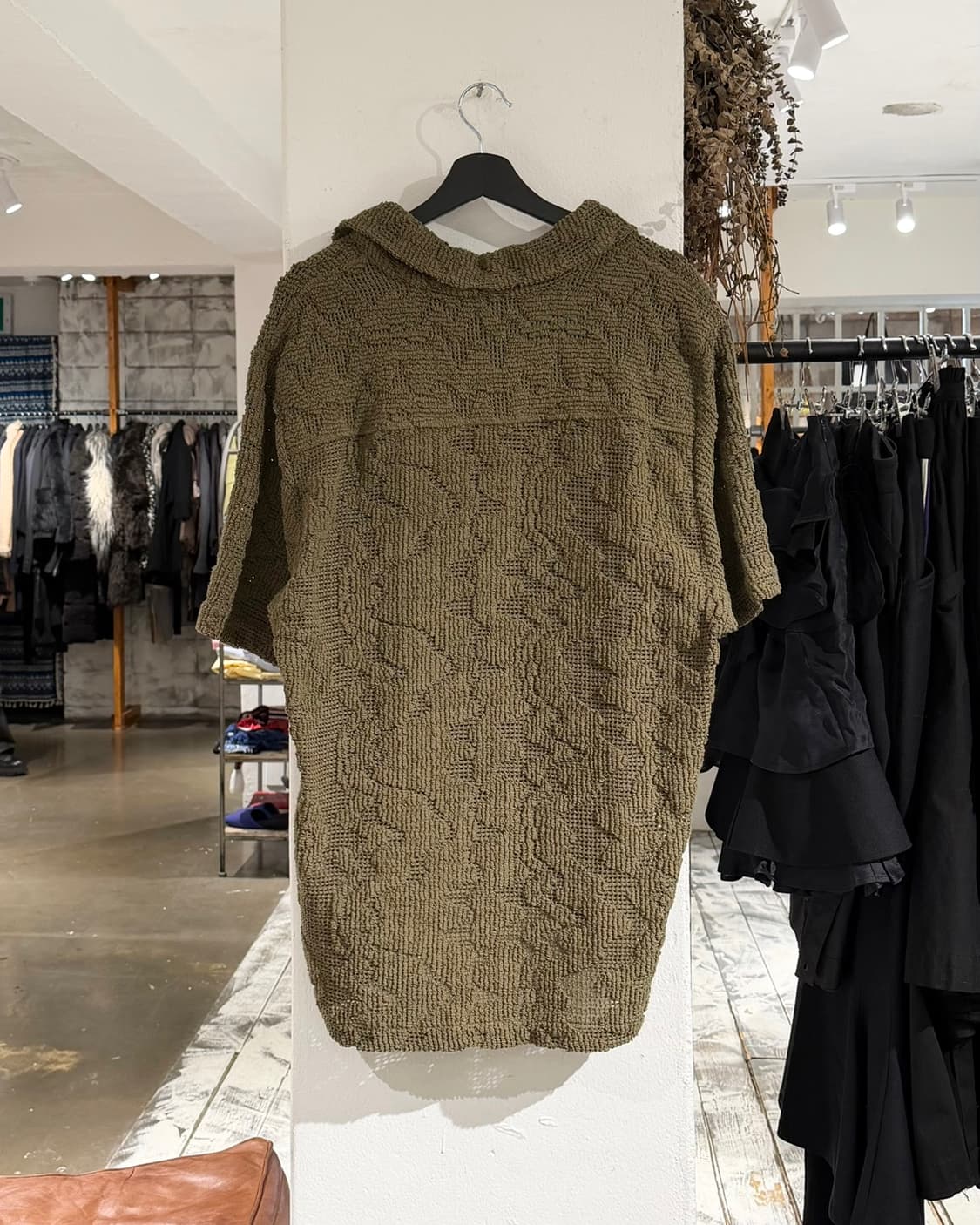 오에이에스 파인 버브 파머 크로셰 니트 셔츠 상품이미지6