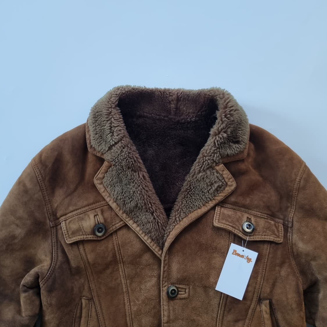 빈티지 크롭 무스탕  상품이미지4