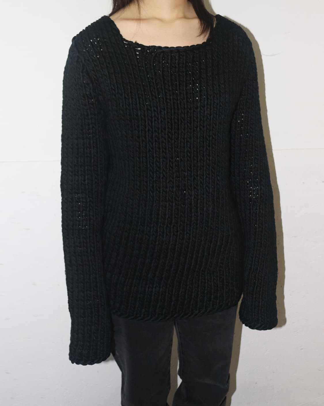 돌체앤가바나 오버사이즈 청키 니트 상품이미지2